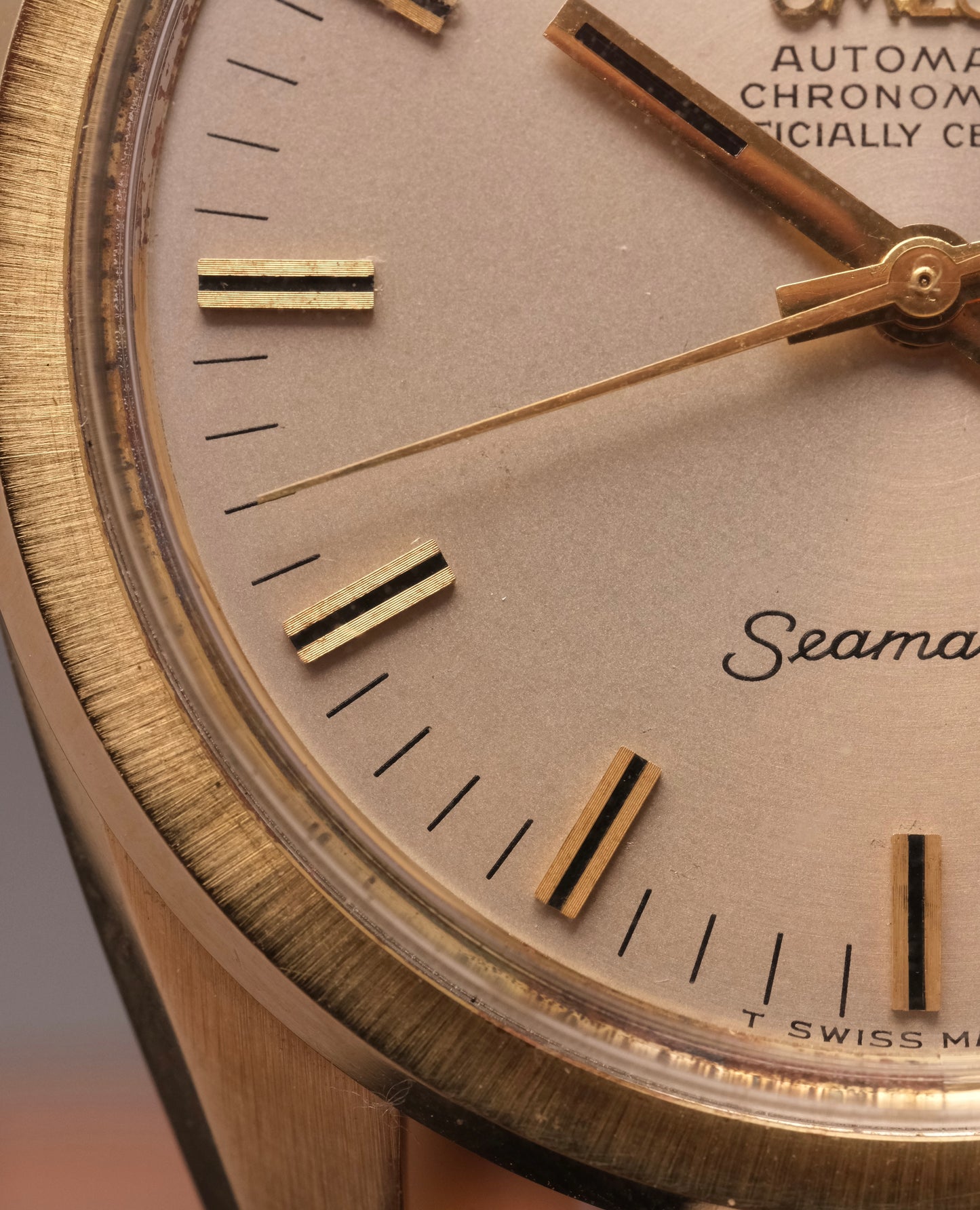 1960's Vintage Omega Seamaster Chronometer Automatic 168.022 Gold Capped Cal.564