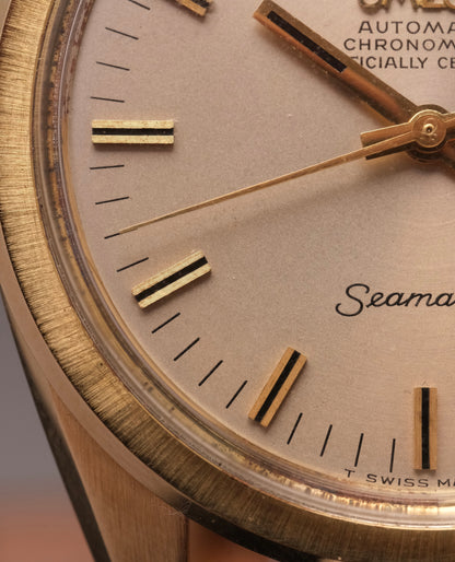 1960's Vintage Omega Seamaster Chronometer Automatic 168.022 Gold Capped Cal.564