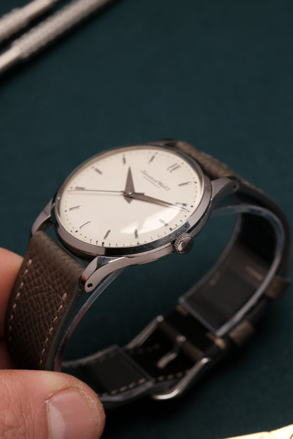 Calatrava IWC SCHAFFHAUSEN Cal.89 White Dial Hand Winding