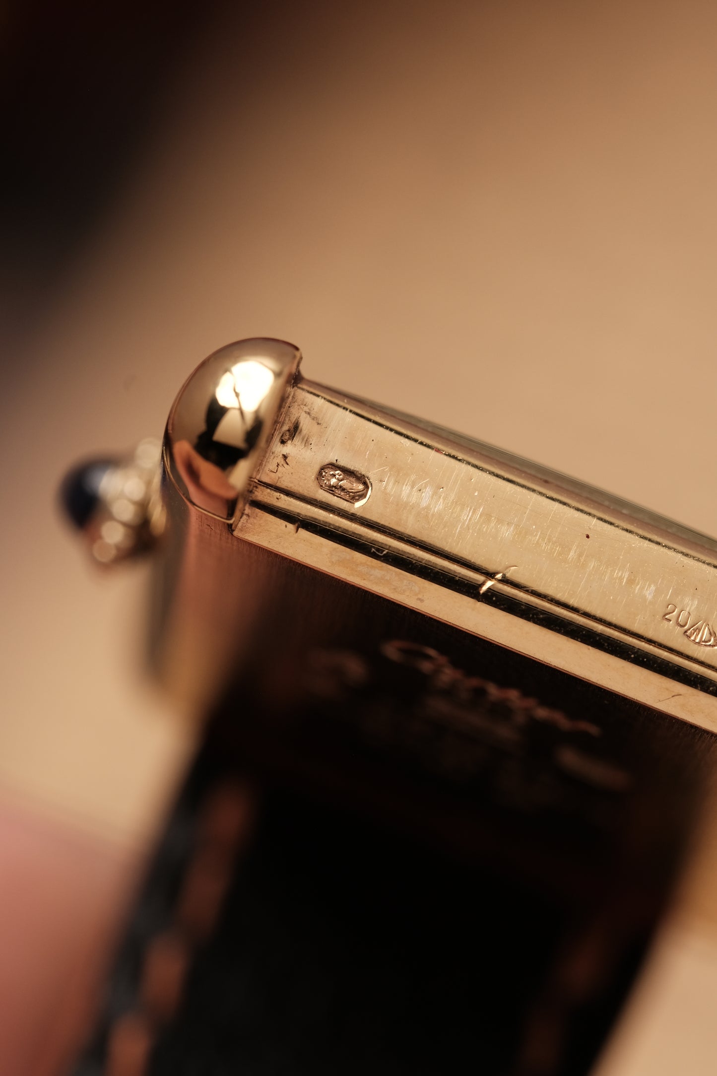 CARTIER MUST DE CARTIER TANK Hand Winding VERMEIL ROMAN DIAL REF. 6 219393