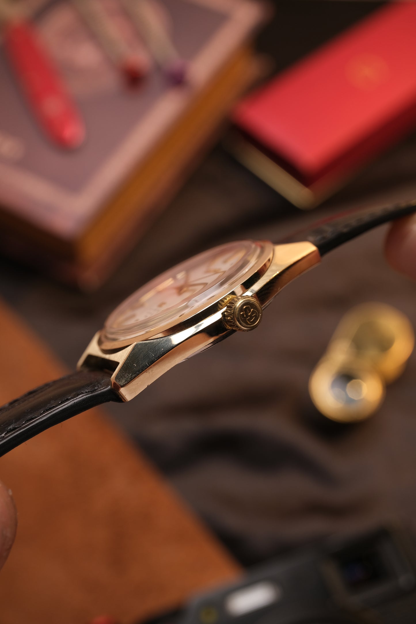 Grand Seiko GS45 High Beat 36000 1969's 4520-8000 CAP GOLD NoDate