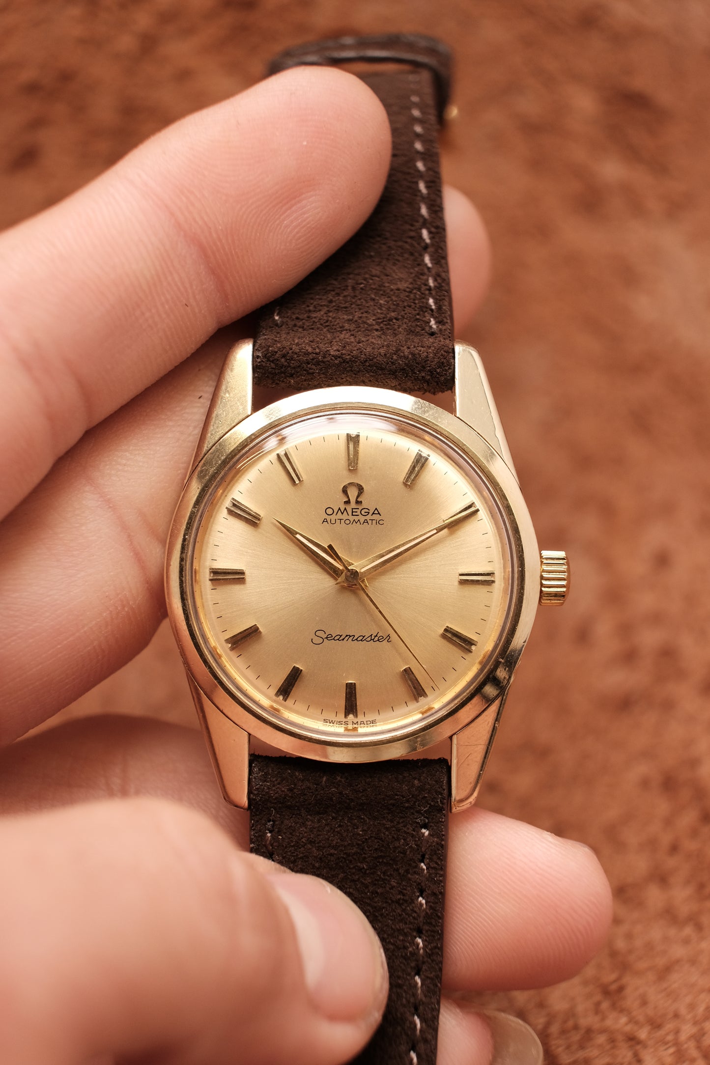 1969 Omega Seamaster Vintage Gold Automatic Ref 14700