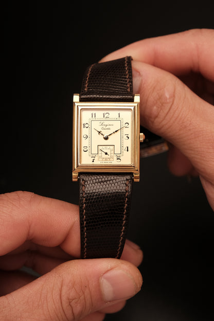 Vintage Longines 150th Anniversary Square Tank Reference 976.5159