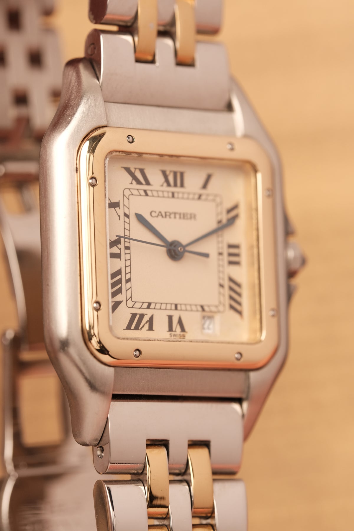 Cartier Panthère Ref. 187949(MM 27x27mm) ROMAN DIAL QUARTZ
