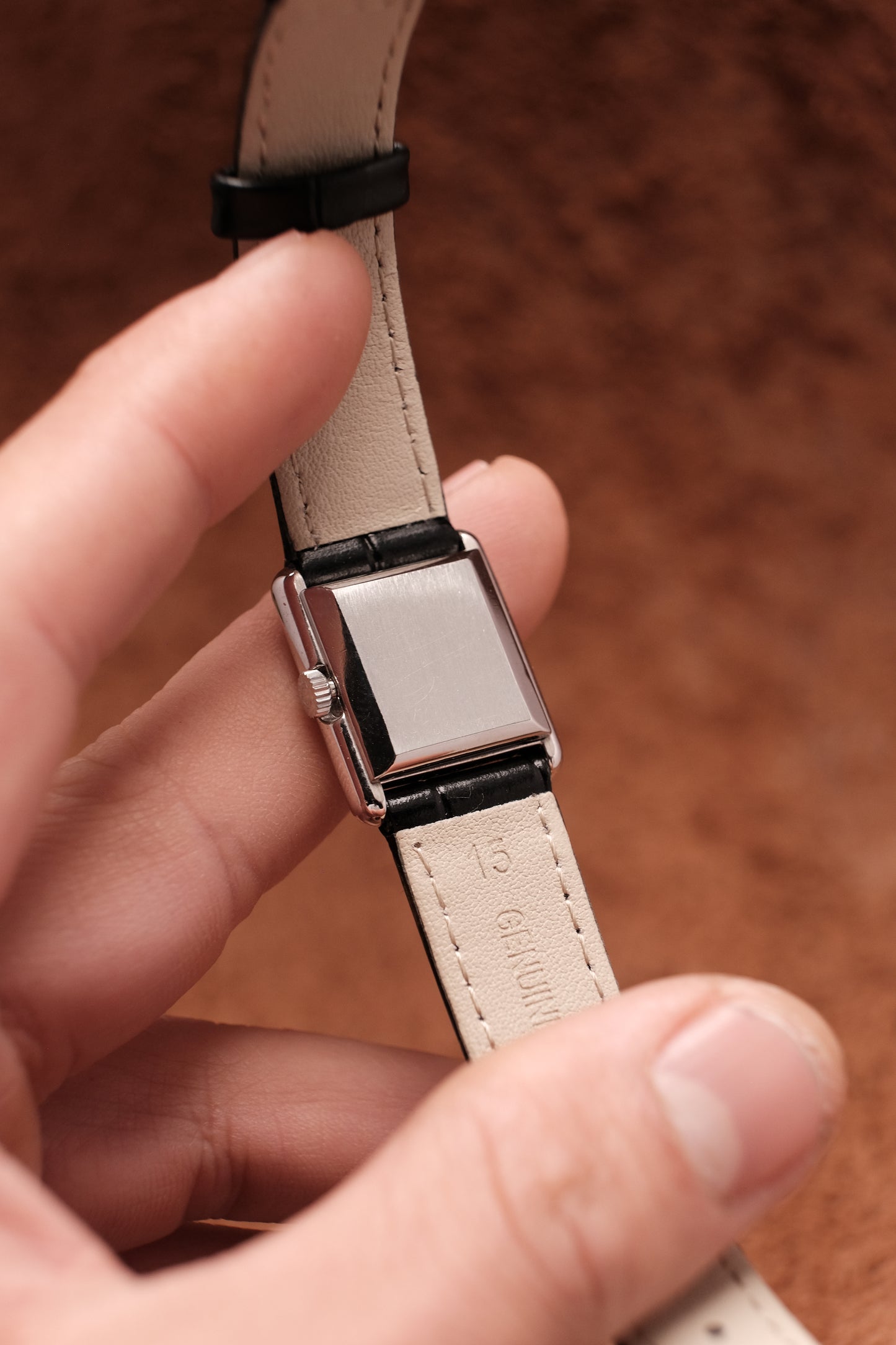 1973 OMEGA DE VILLE Cal.485 HAND-WINDING WOMEN'S VINTAGE TANK WATCH SWISS