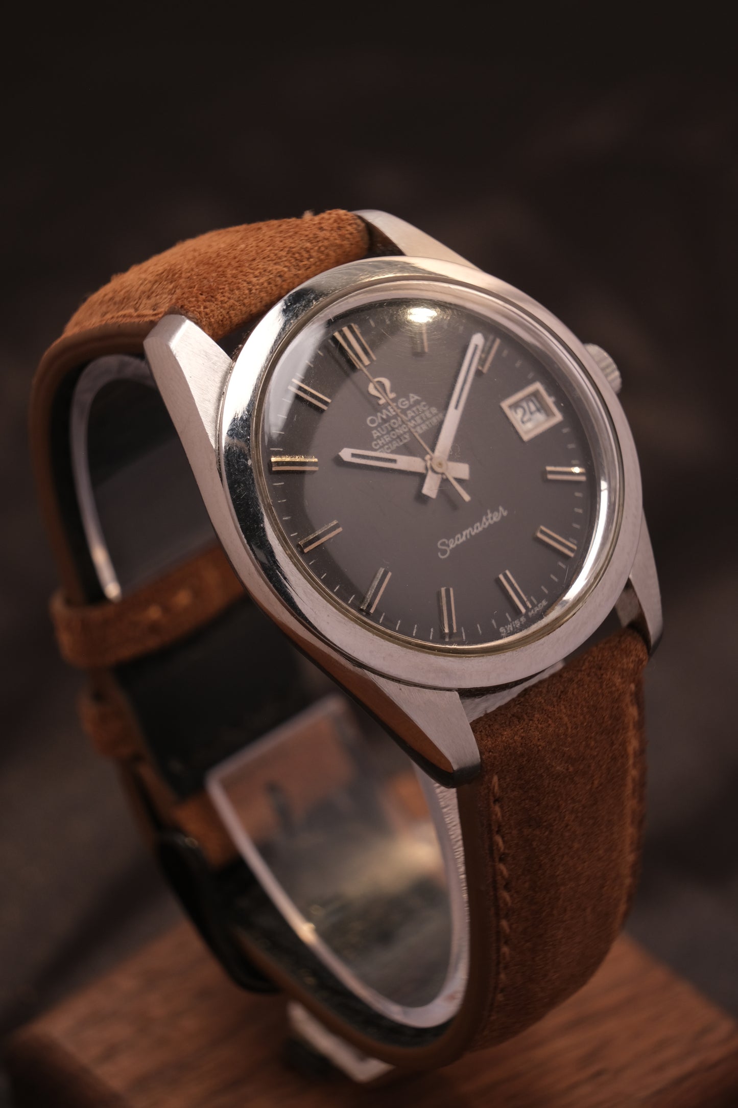 Omega Seamaster Black Dial Chronometer Ref. 168.0061/166.0172