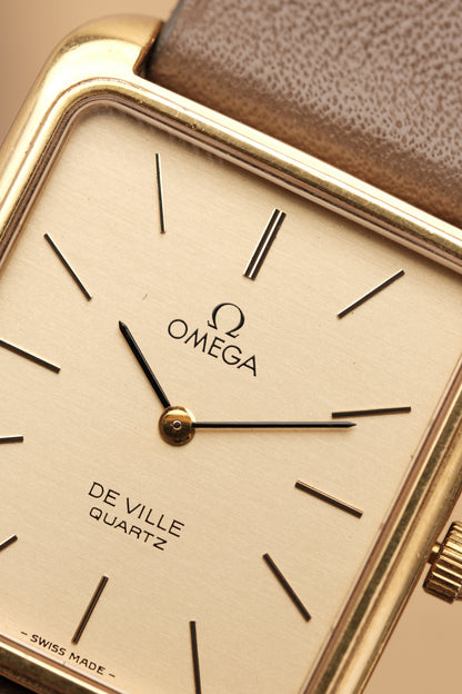 Vintage Omega De Ville “Tank Jumbo” (28x36mm) Quartz Ref. 191.0049