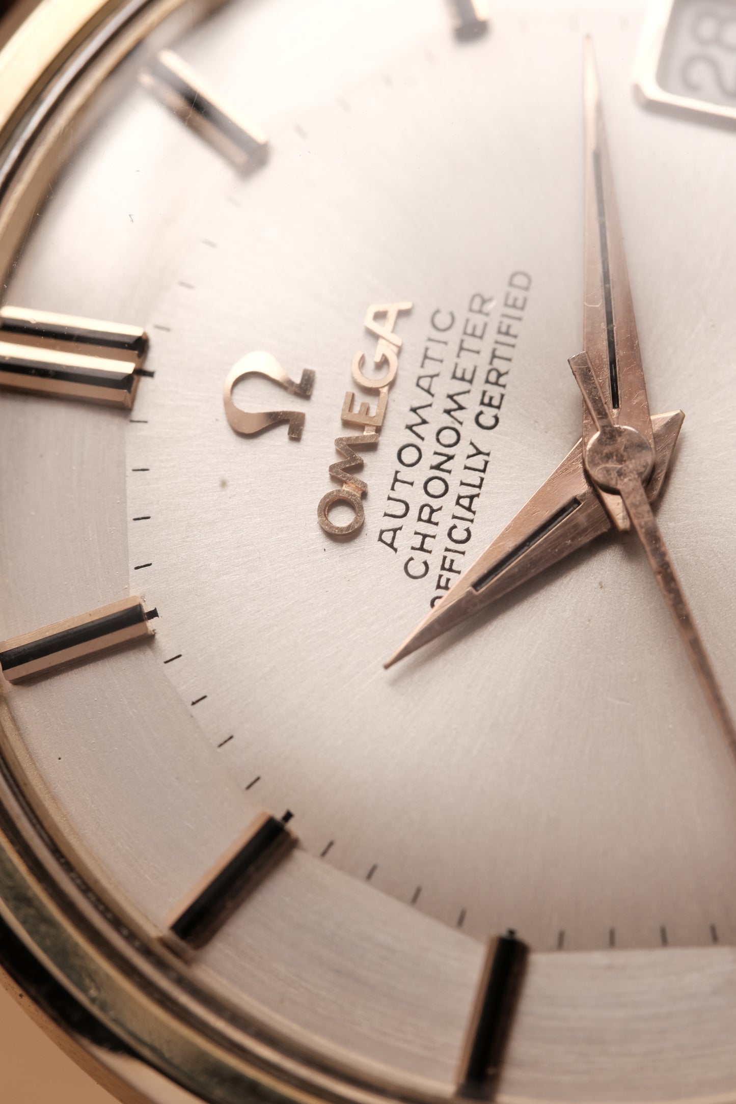 1966 OMEGA CONSTELLATION PIE PAN CHRONOMETER REF 168.010 Gold Cap