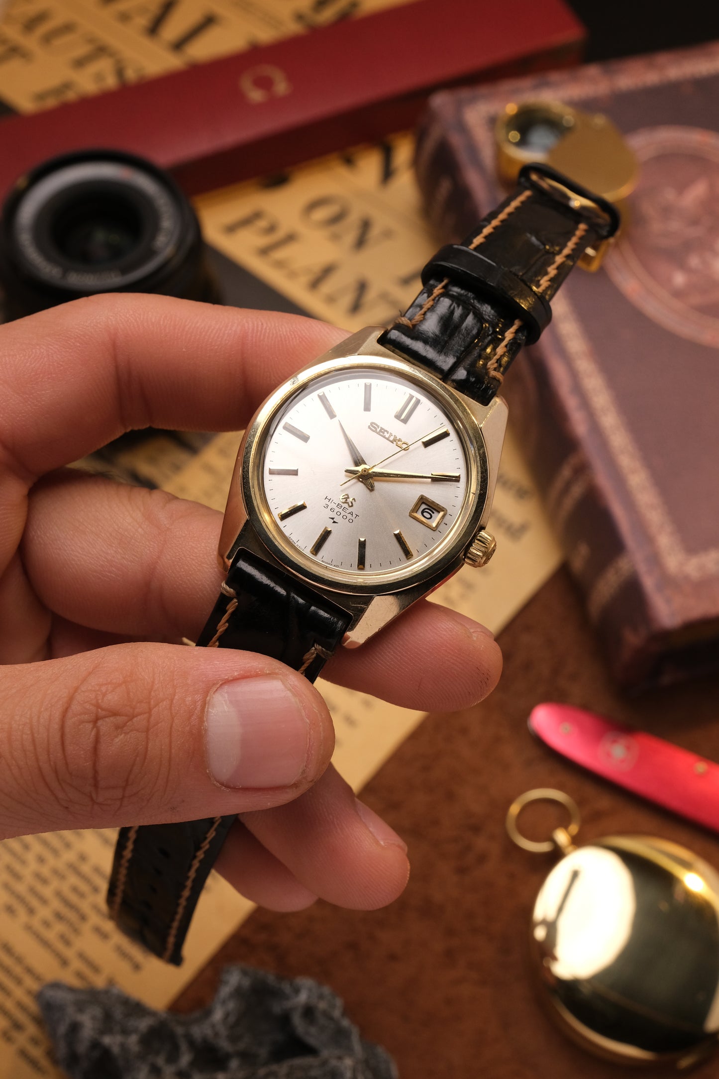 Grand Seiko GS45 High Beat 36000  4522-8000 CAP GOLD  940415