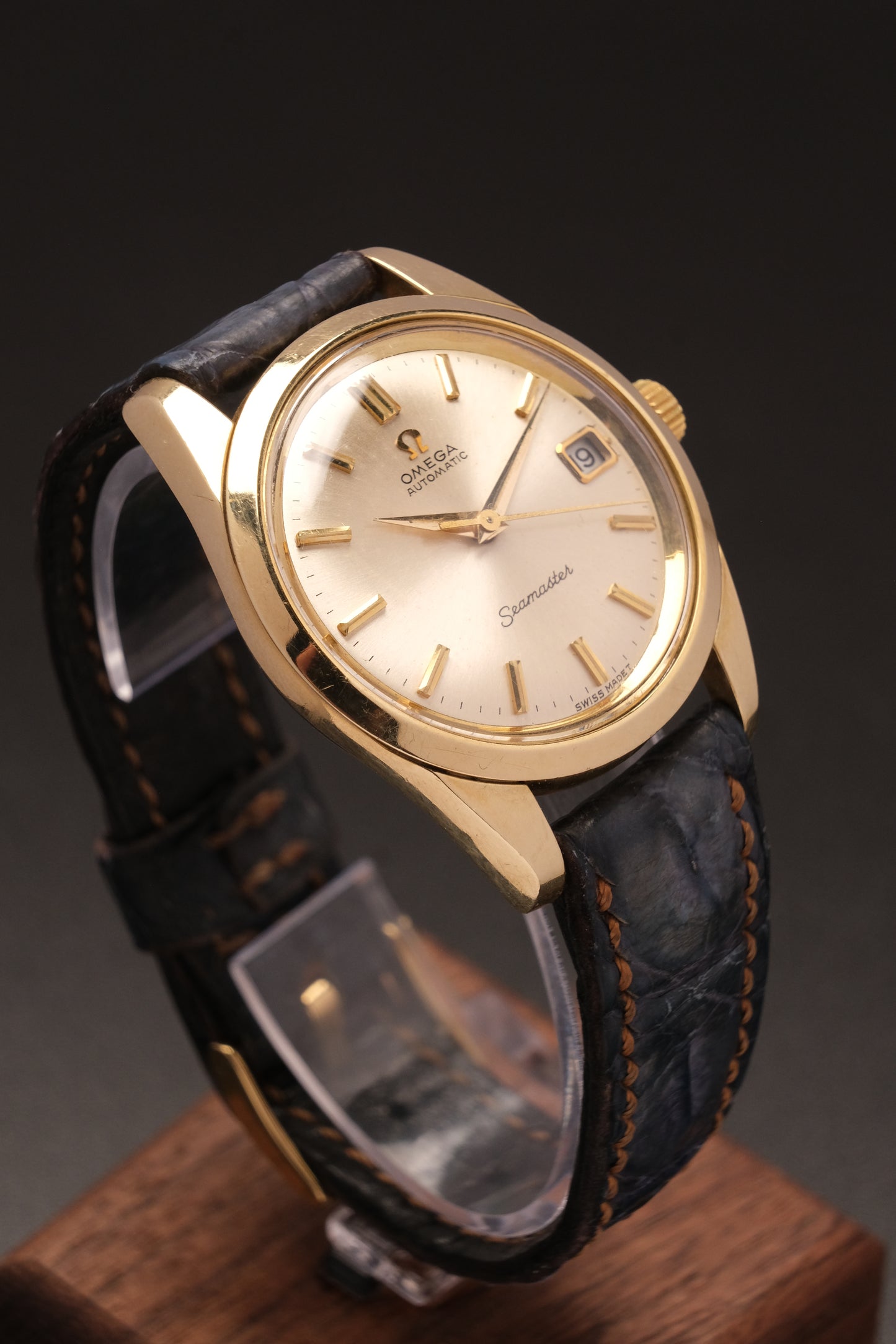 Vintage Omega Seamaster Automatic Gold Capped 166.010