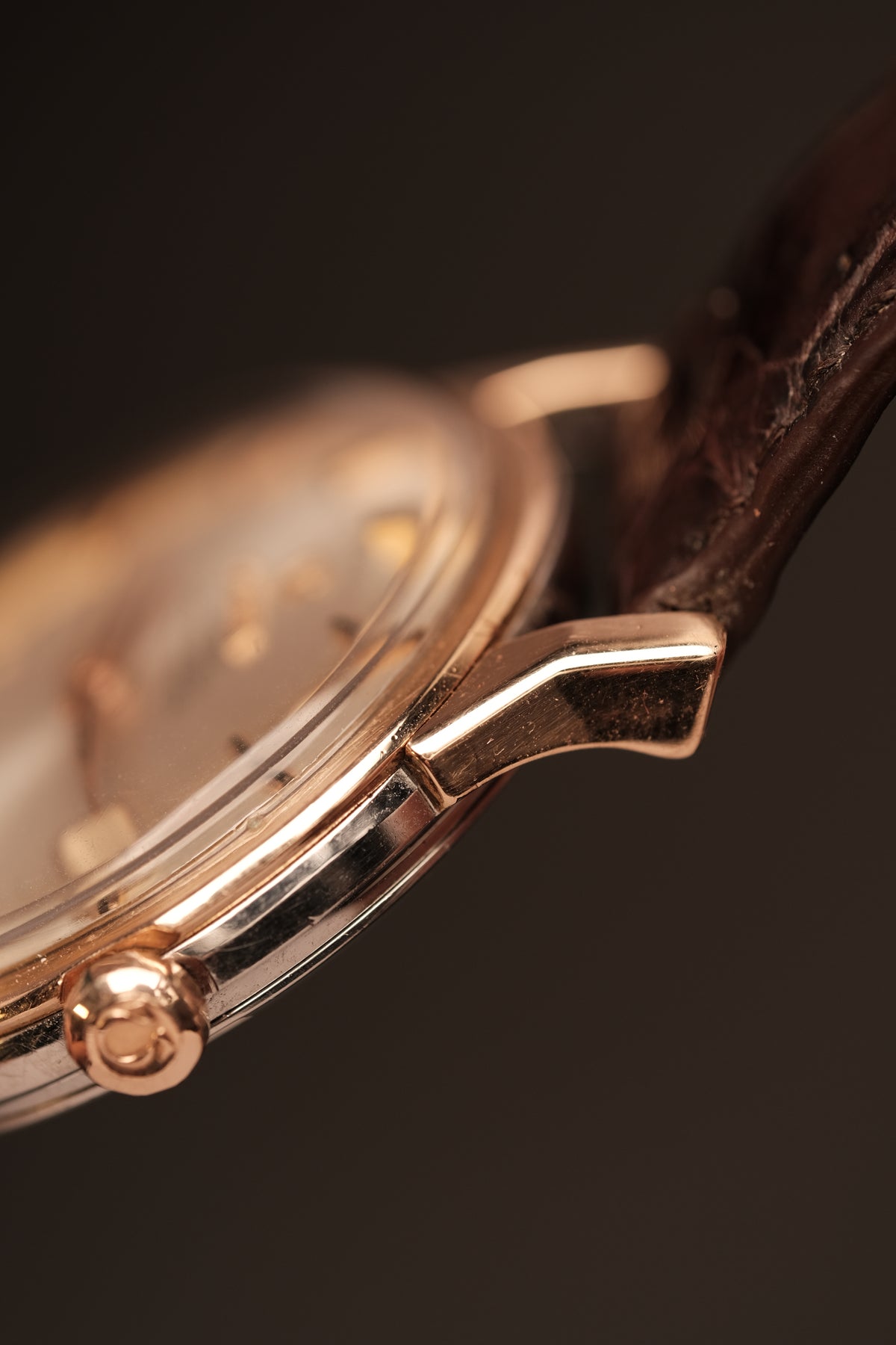 1964 OMEGA CONSTELLATION PIE PAN DOG LEG White Dial Rose Gold AUTOMATIC CHRONOMETER REF. 168.005