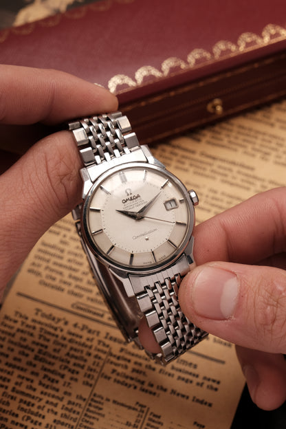 1966 OMEGA CONSTELLATION PIE PAN DOG LEG AUTOMATIC CHRONOMETER REF. 168.005
