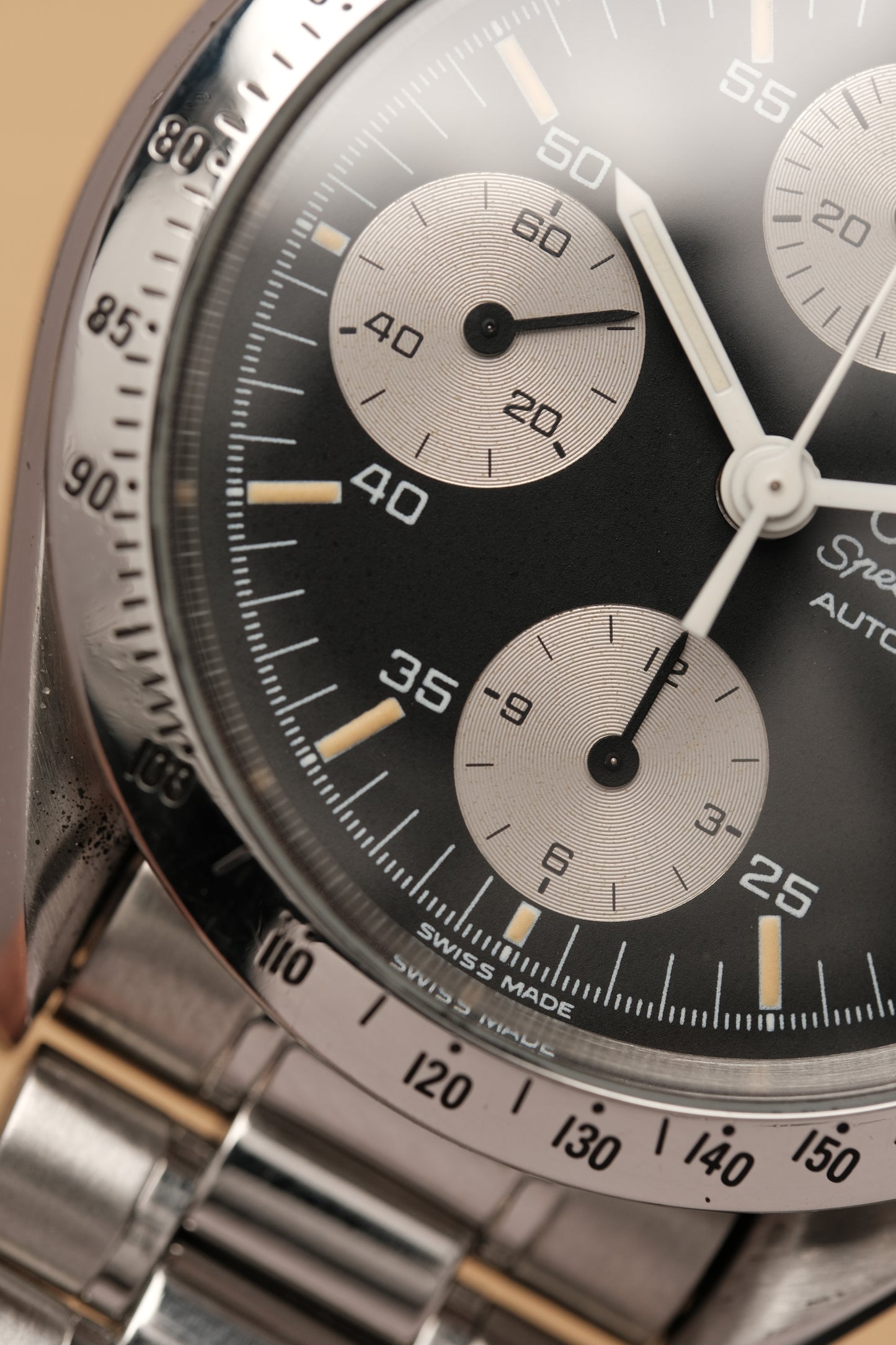 1996 Omega Speedmaster Reverse Panda Chronograph Automatic Date 3511.50 Cal. 1155 + BOX and Paper