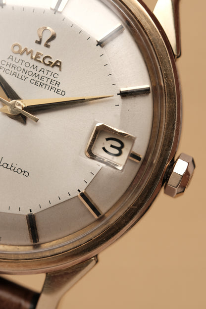 1964 OMEGA CONSTELLATION PIE PAN DOG LEG White Dial AUTOMATIC CHRONOMETER REF. 168.005