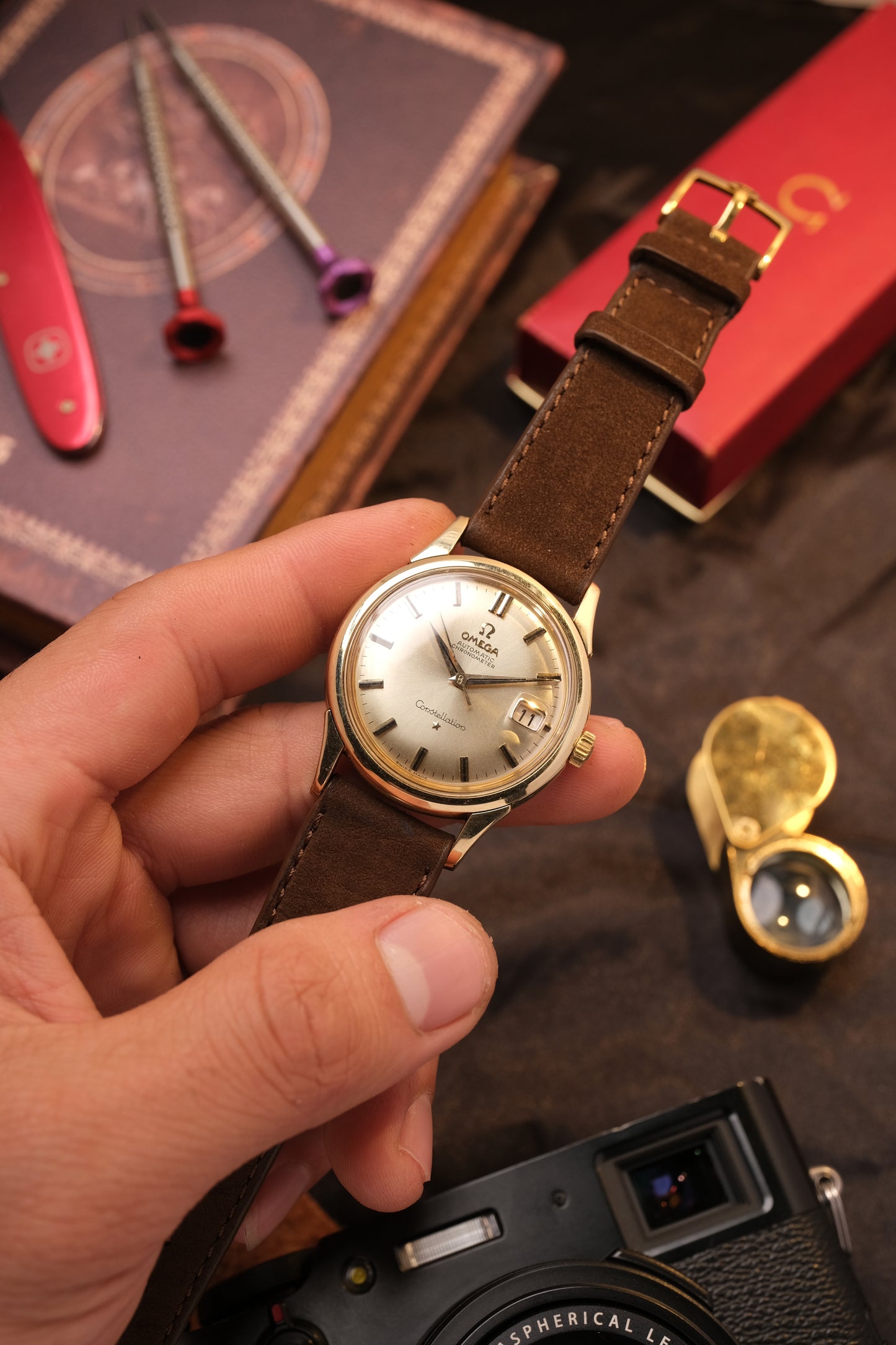 OMEGA CONSTELLATION JUMBO 37mm AUTOMATIC CHRONOMETER REF. 14777 62 SC