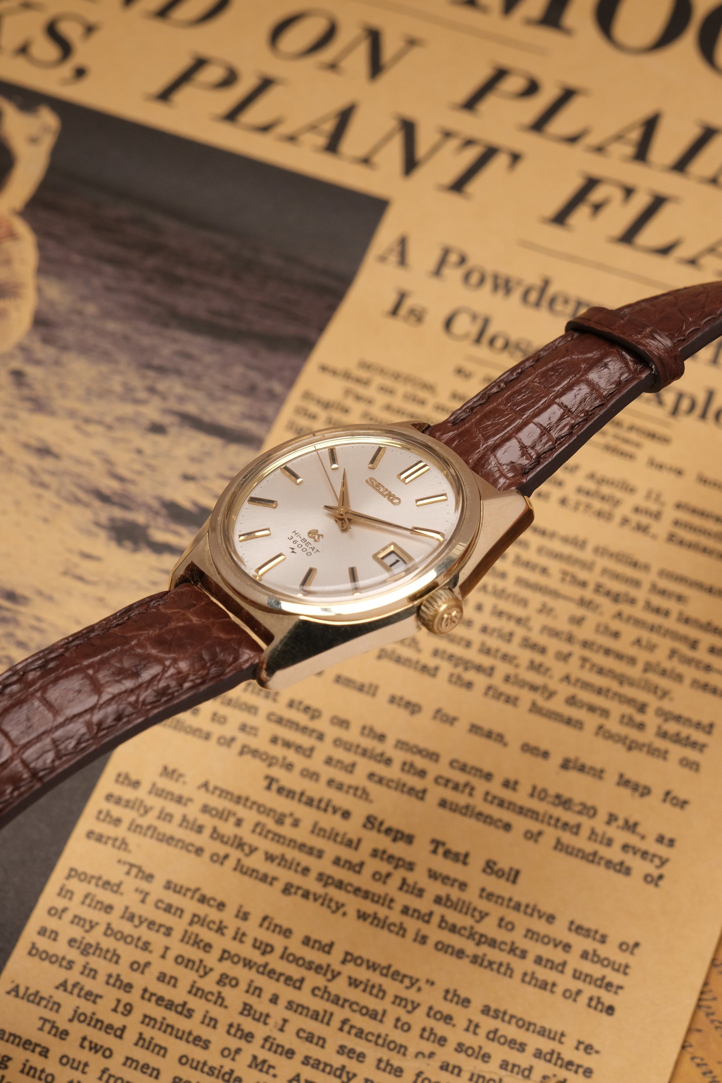 Grand Seiko GS45 High Beat 36000  4522-8000 CAP GOLD 001386