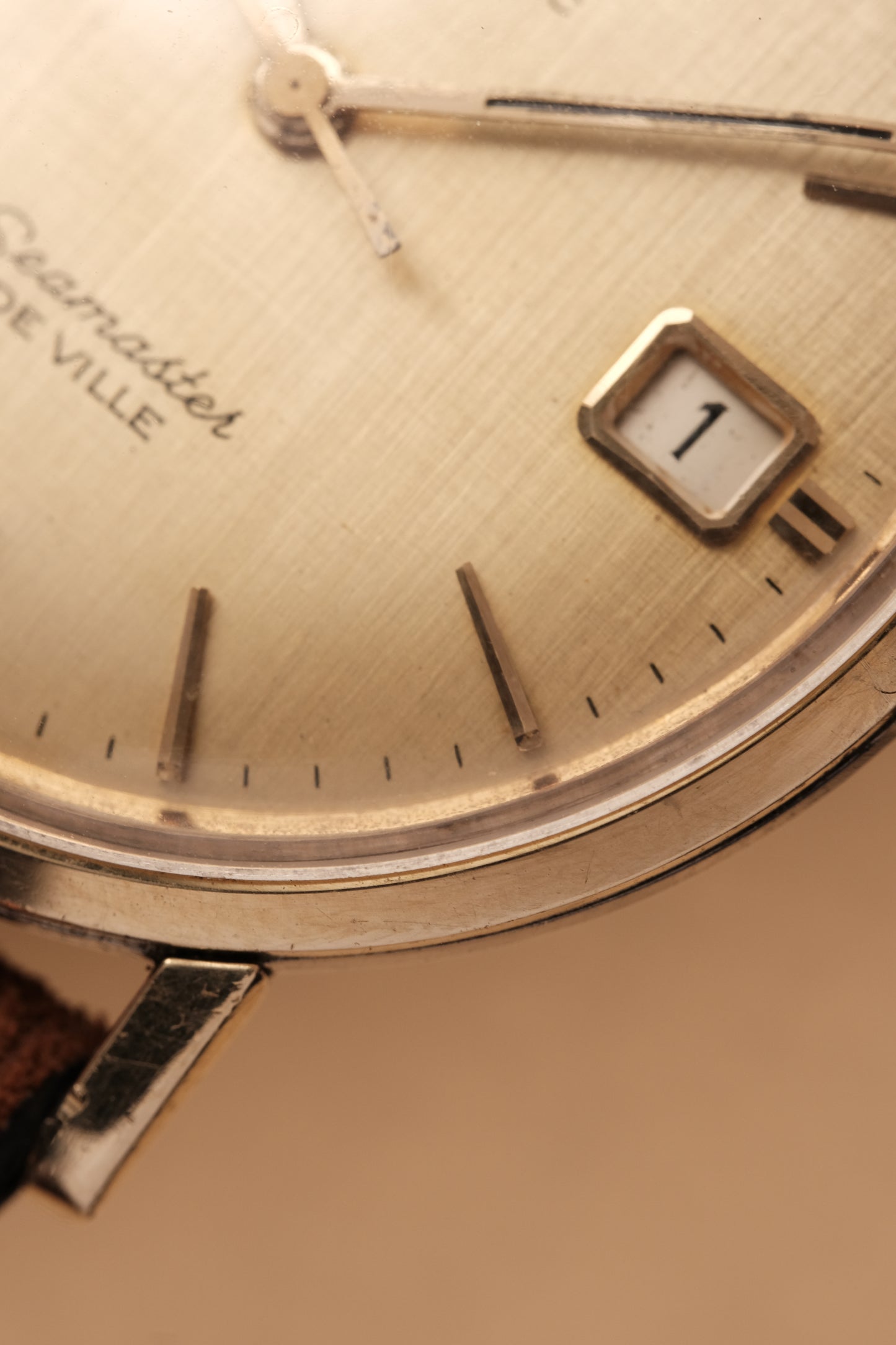 1959 Omega Seamaster De Villé Automatic  Linen Dial 14700-3-SC or 166.020