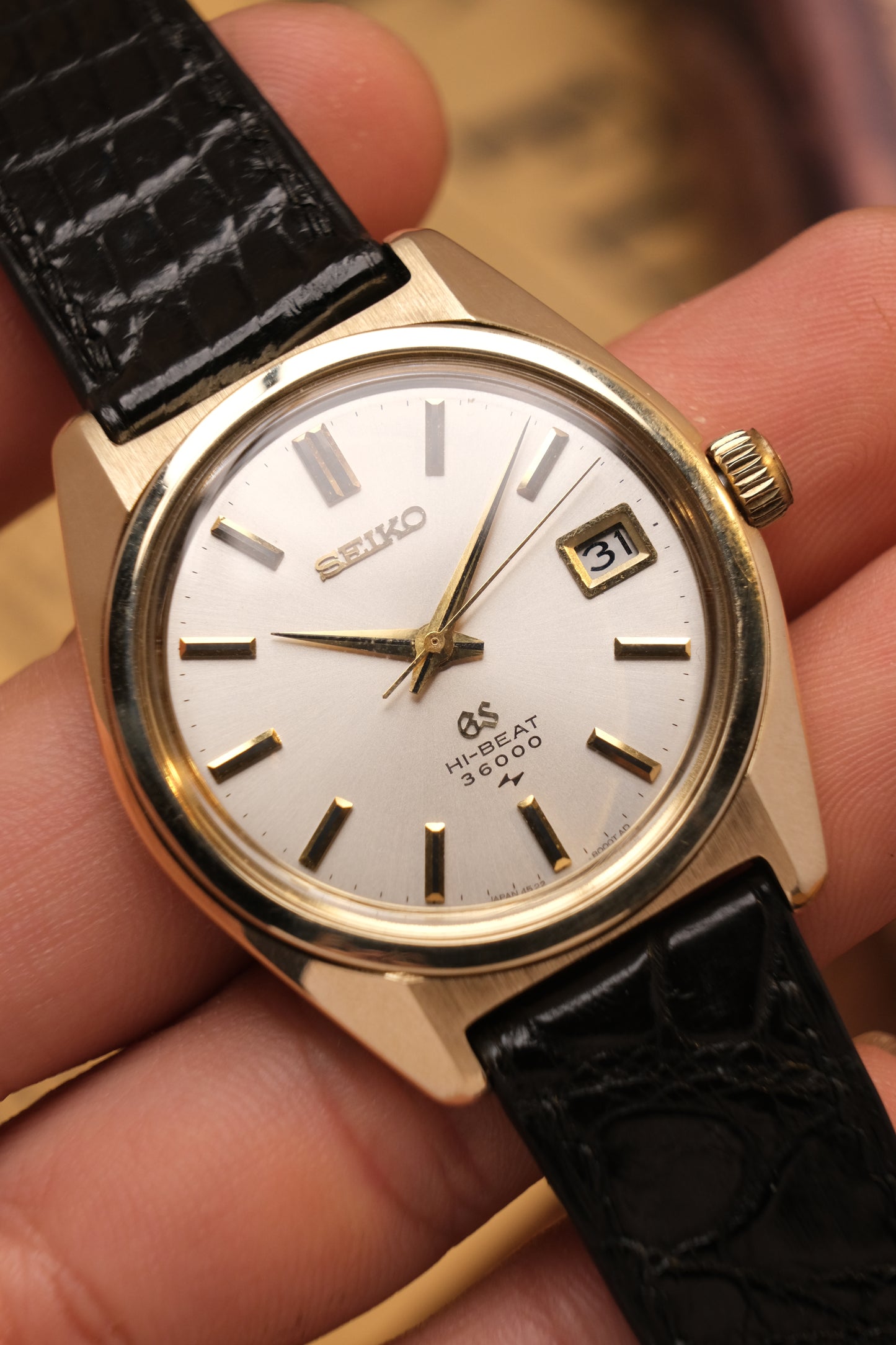 Grand Seiko GS45 High Beat 36000  4522-8000 CAP GOLD  896504