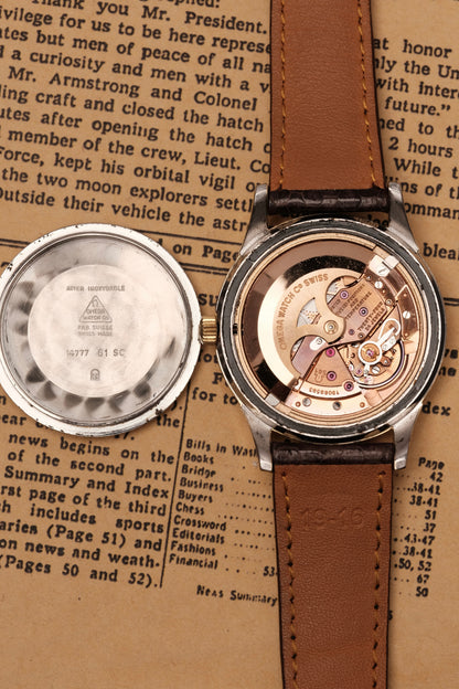 1962 OMEGA CONSTELLATION JUMBO 37mm AUTOMATIC CHRONOMETER REF. 14777 61 SC