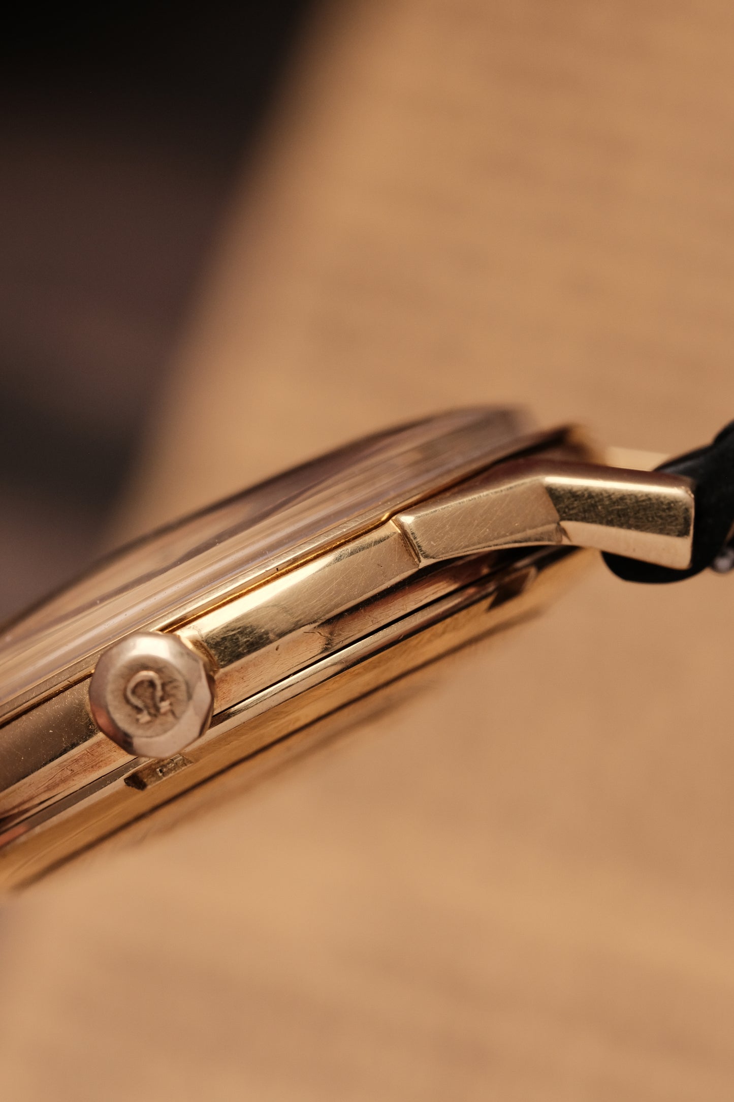 1962 18k Solid Gold 167.005 OMEGA CONSTELLATION PIE PAN DOG LEG White Dial AUTOMATIC CHRONOMETER