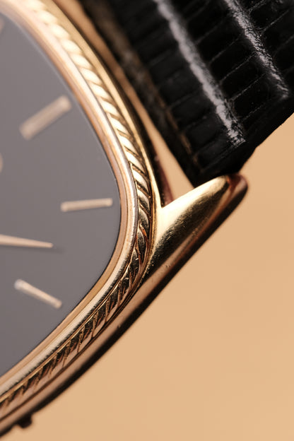 Vintage Omega De Ville Ellipse Quartz Gold Plated Ref 191 0168 Cal 1365