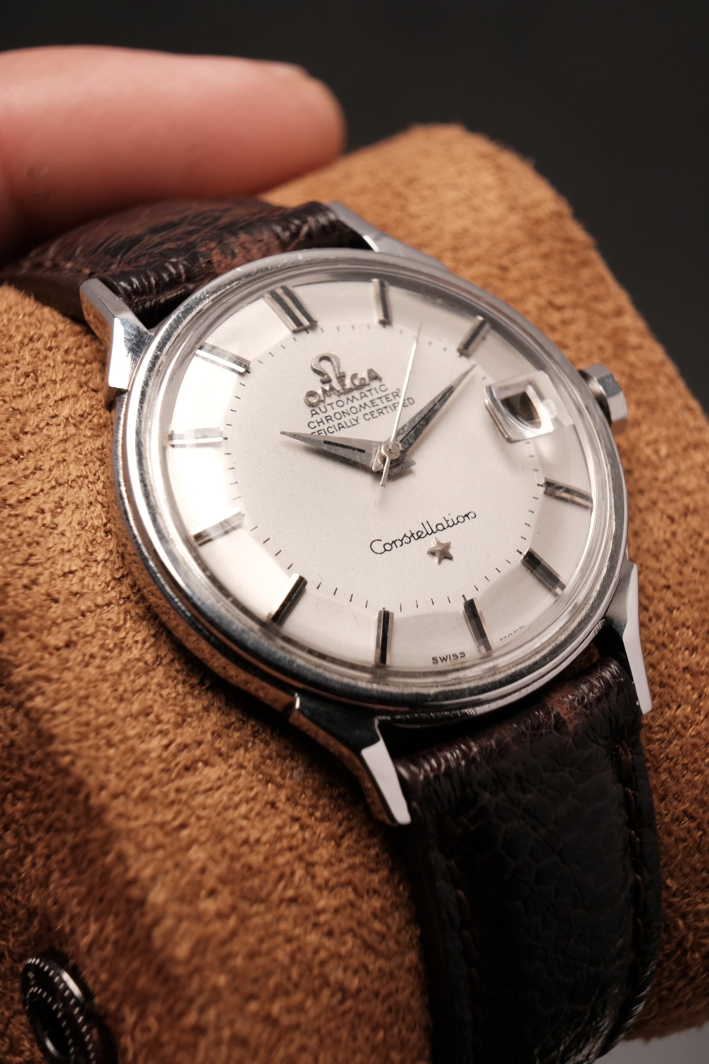 1961 Vintage OMEGA CONSTELLATION CHRONOMETER AUTOMATIC "PIE PAN" REF. 14381-2-SC