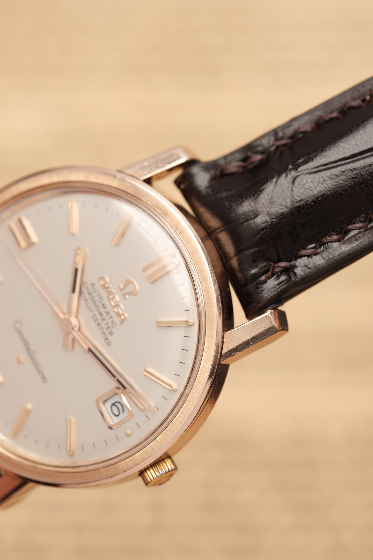 1967 OMEGA Constellation Chronometer Date Rose Gold REF. 168.018