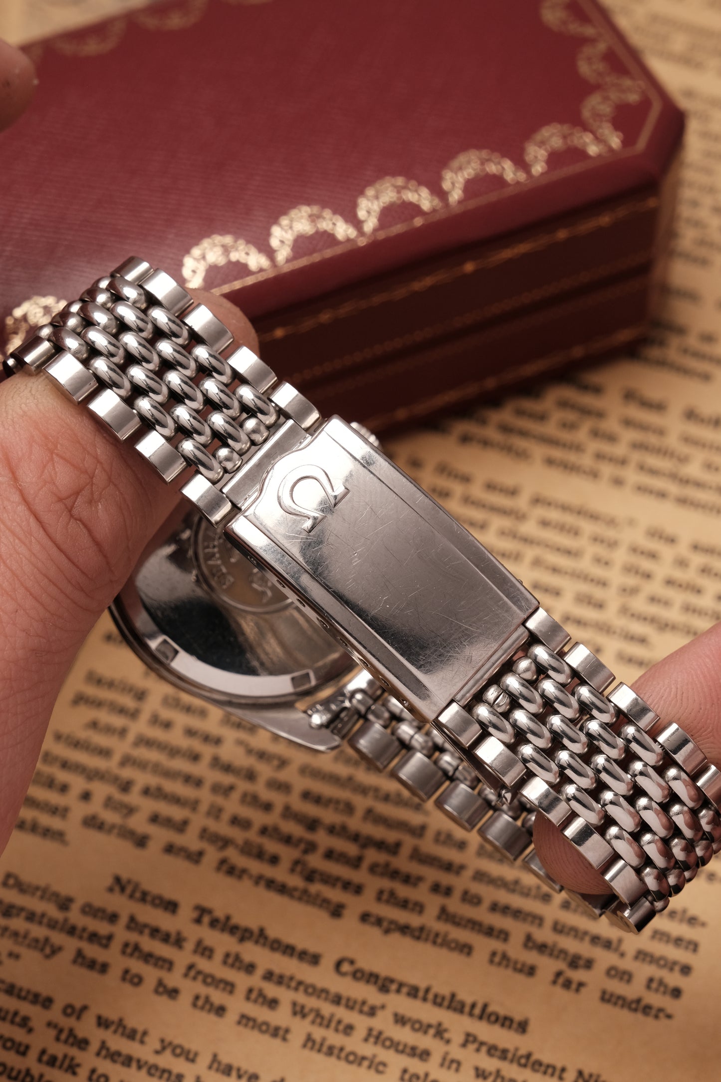 1969 Vintage Omega Seamaster Chronometer Certified Automatic 166.010