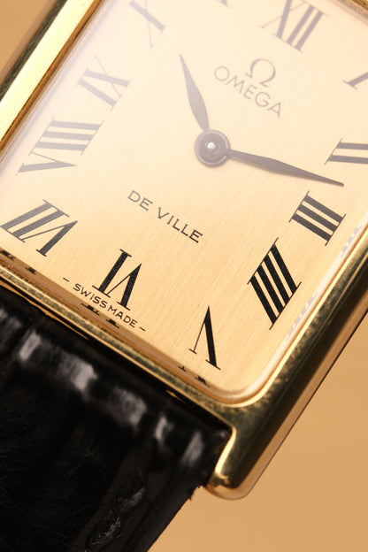 Vintage Tank OMEGA DE VILLE REF. 511.0404  Roman numerals
