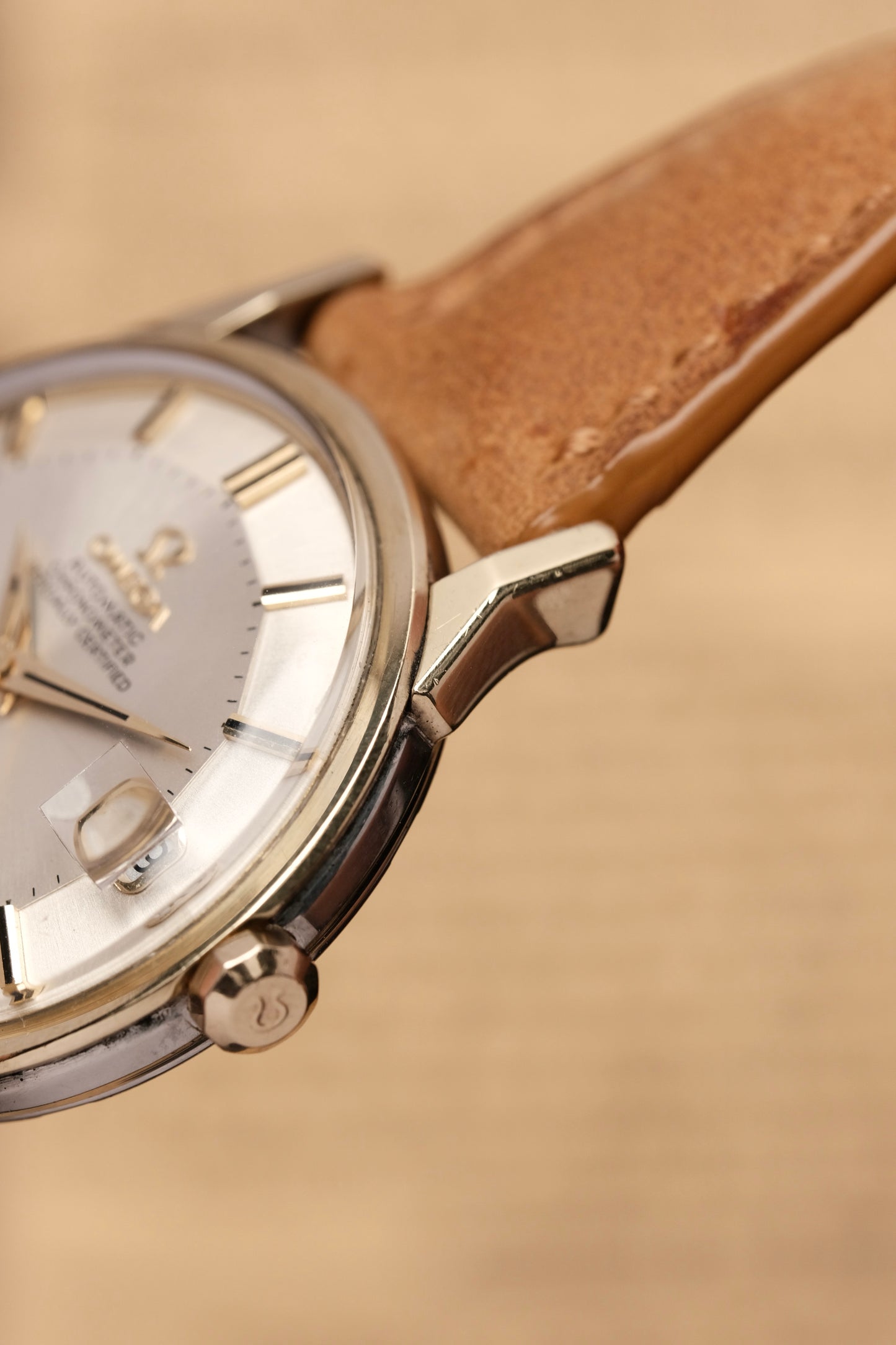 1969 OMEGA CONSTELLATION PIE PAN DOG LEG White Dial AUTOMATIC CHRONOMETER REF. 168.005