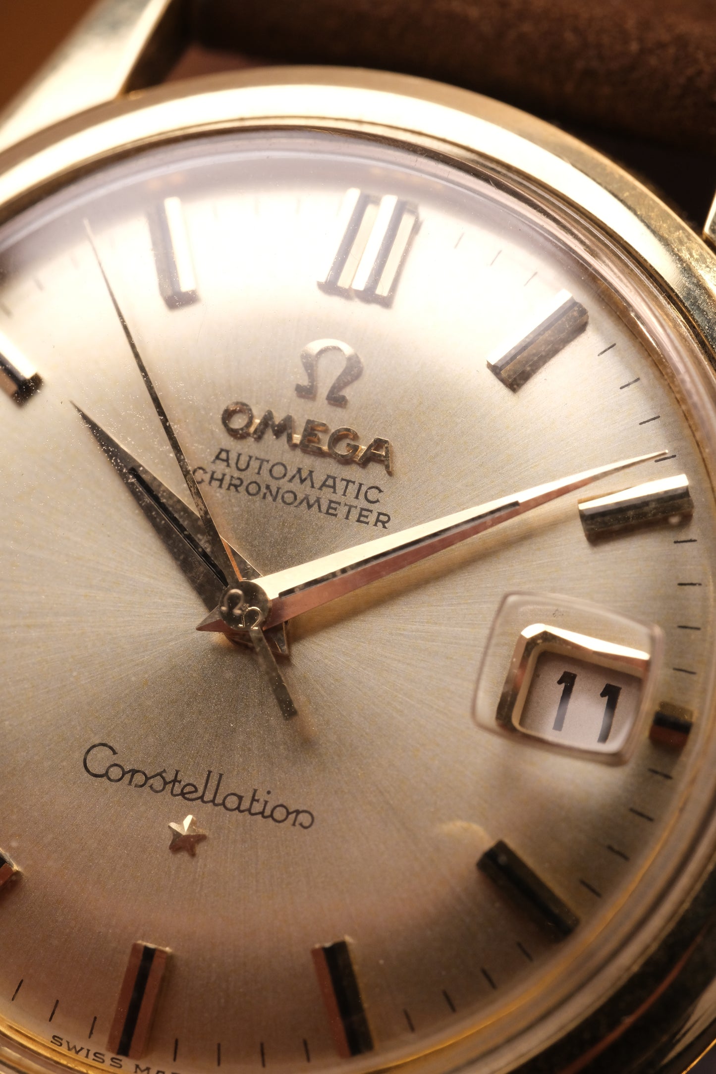 OMEGA CONSTELLATION JUMBO 37mm AUTOMATIC CHRONOMETER REF. 14777 62 SC