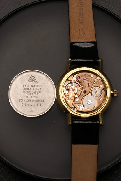 1970's Her Omega De Ville Turler  511.215 Cal. 625 Hand-Winding Vintage New Old Stock