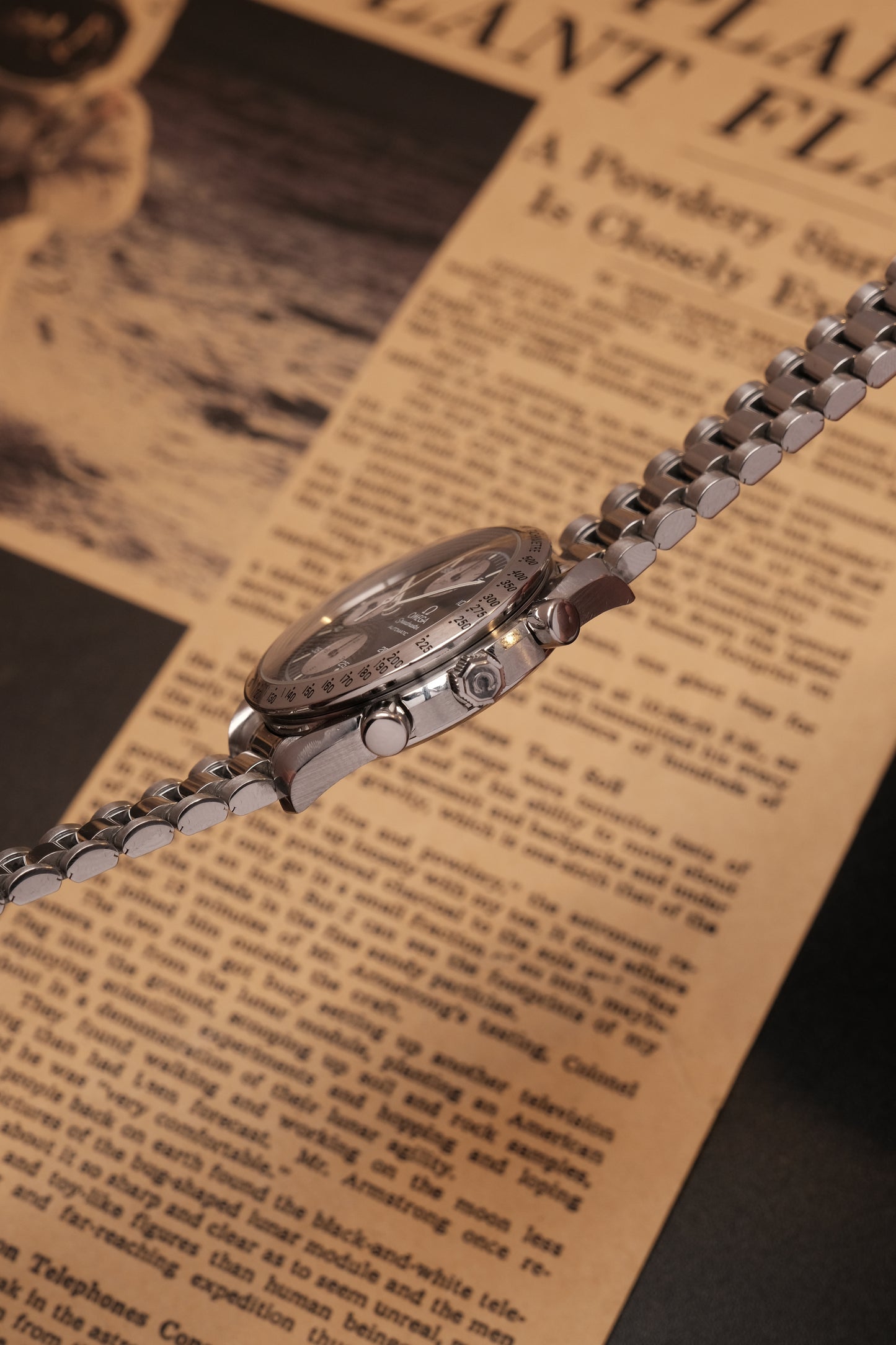 1998 Omega Speedmaster Reverse Panda Chronograph Automatic Date 3511.50 Cal. 1152