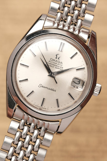 1969 Vintage Omega Seamaster Chronometer Certified Automatic 166.010