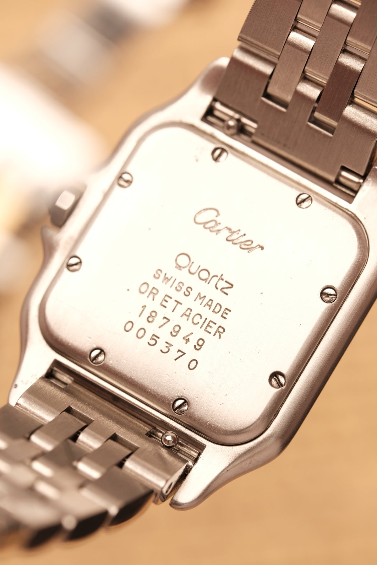 Cartier Panthère Ref. 187949(MM 27x27mm) ROMAN DIAL QUARTZ