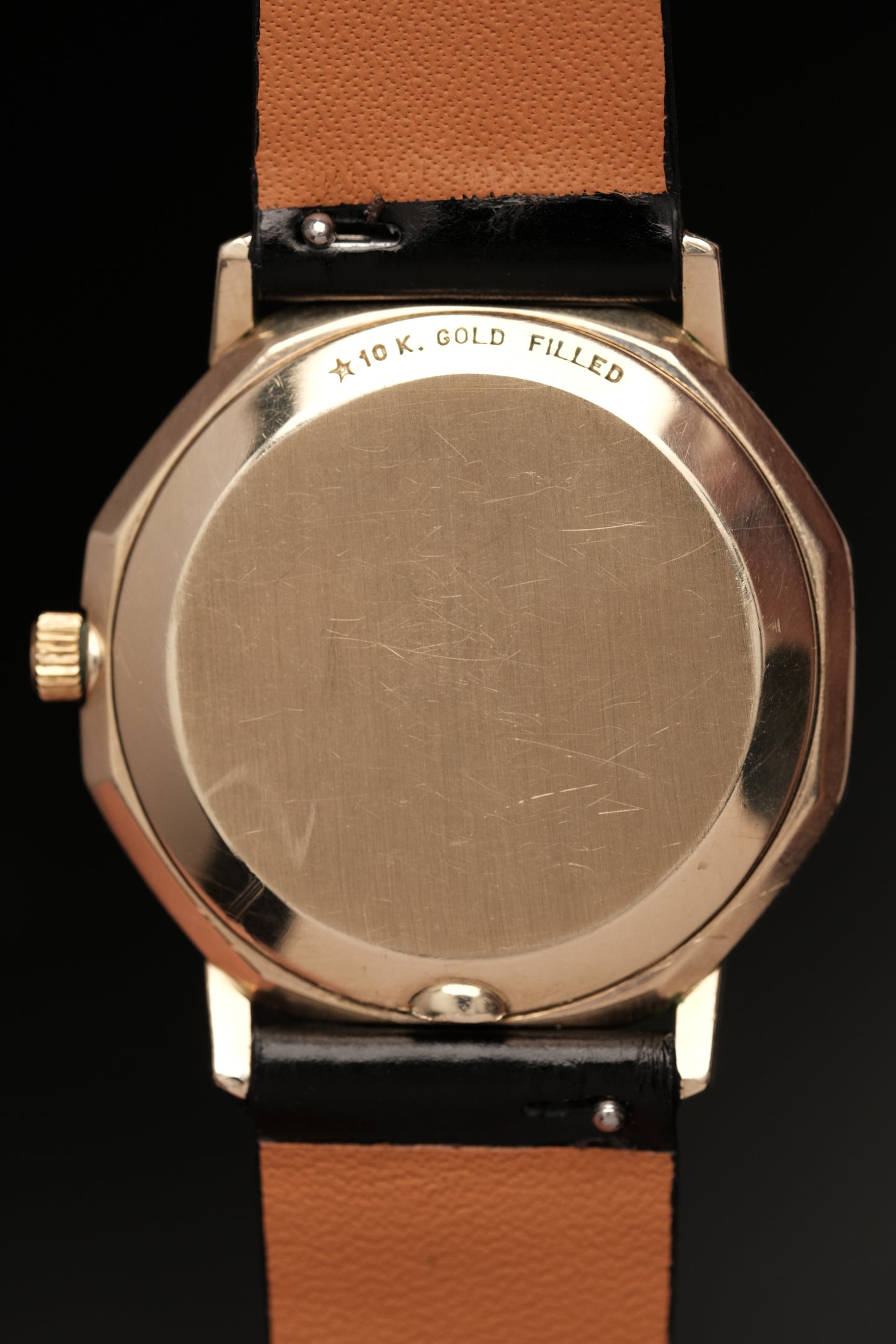 1980s Vintage Omega Constellation 1910041 Octagonal 10k gold filled