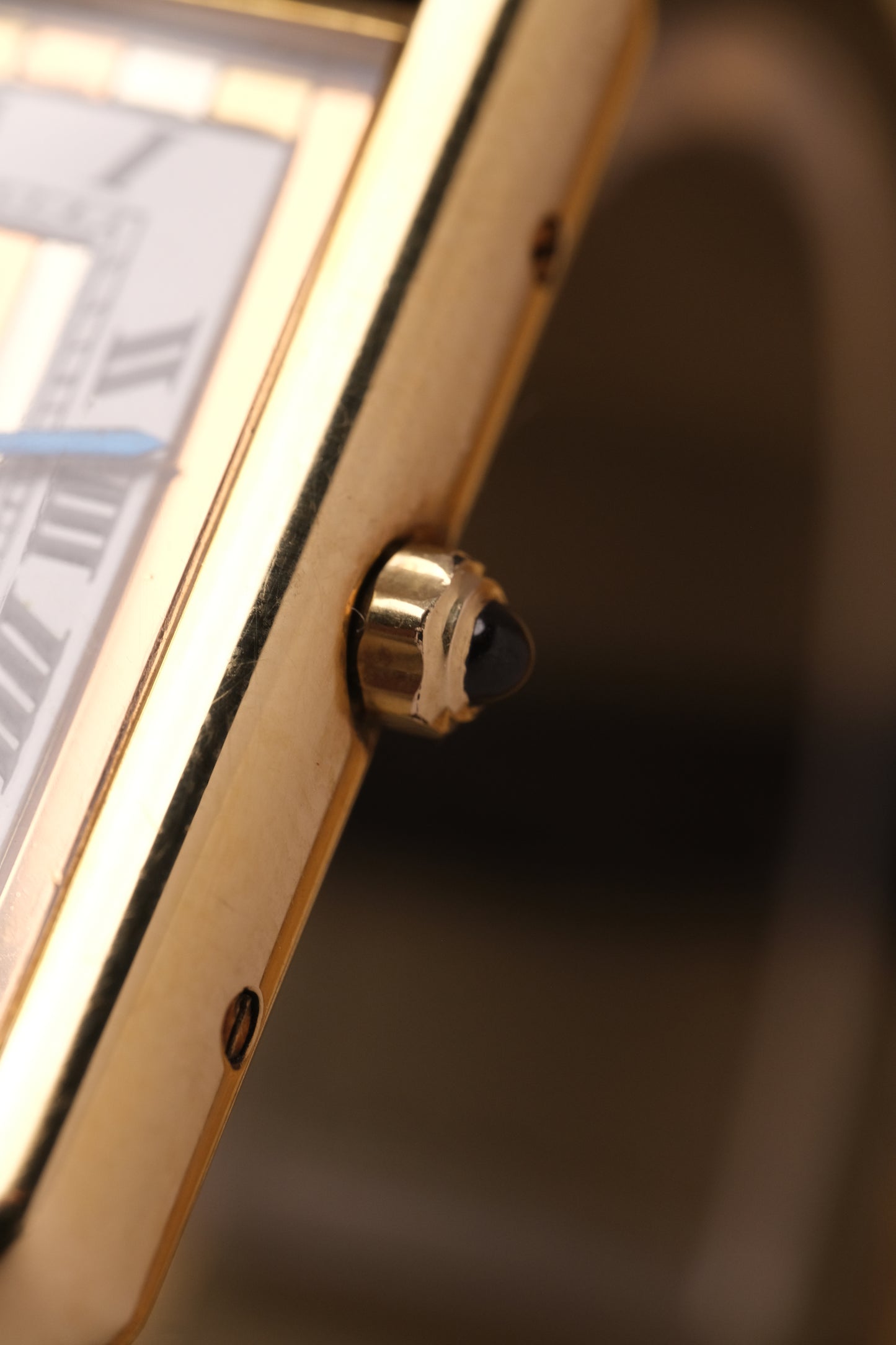 CARTIER MUST DE CARTIER TANK VERMEIL "TRINITY" DIAL REF. 681006