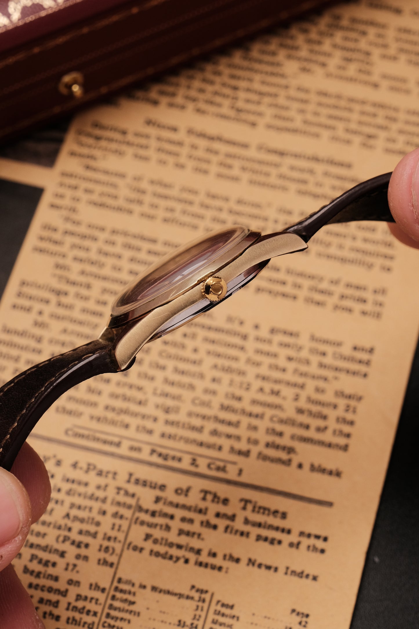 1966 Omega Seamaster Automatic Gold Capped REF.166.010