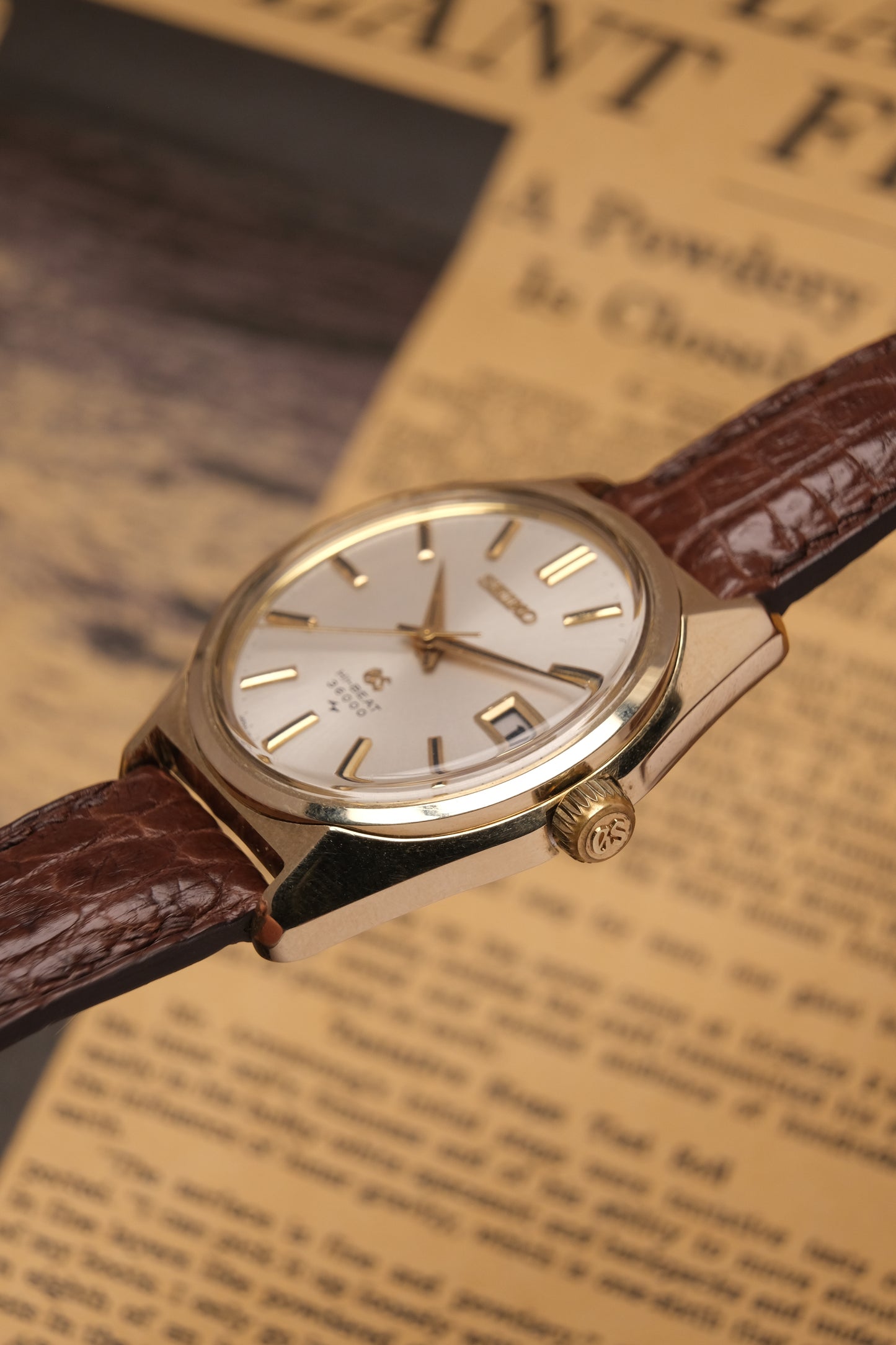 Grand Seiko GS45 High Beat 36000  4522-8000 CAP GOLD 001386