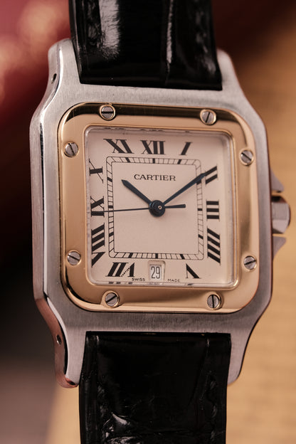 Cartier Santos Galbée Ref. 187901 29x41mm Soft Curved Case