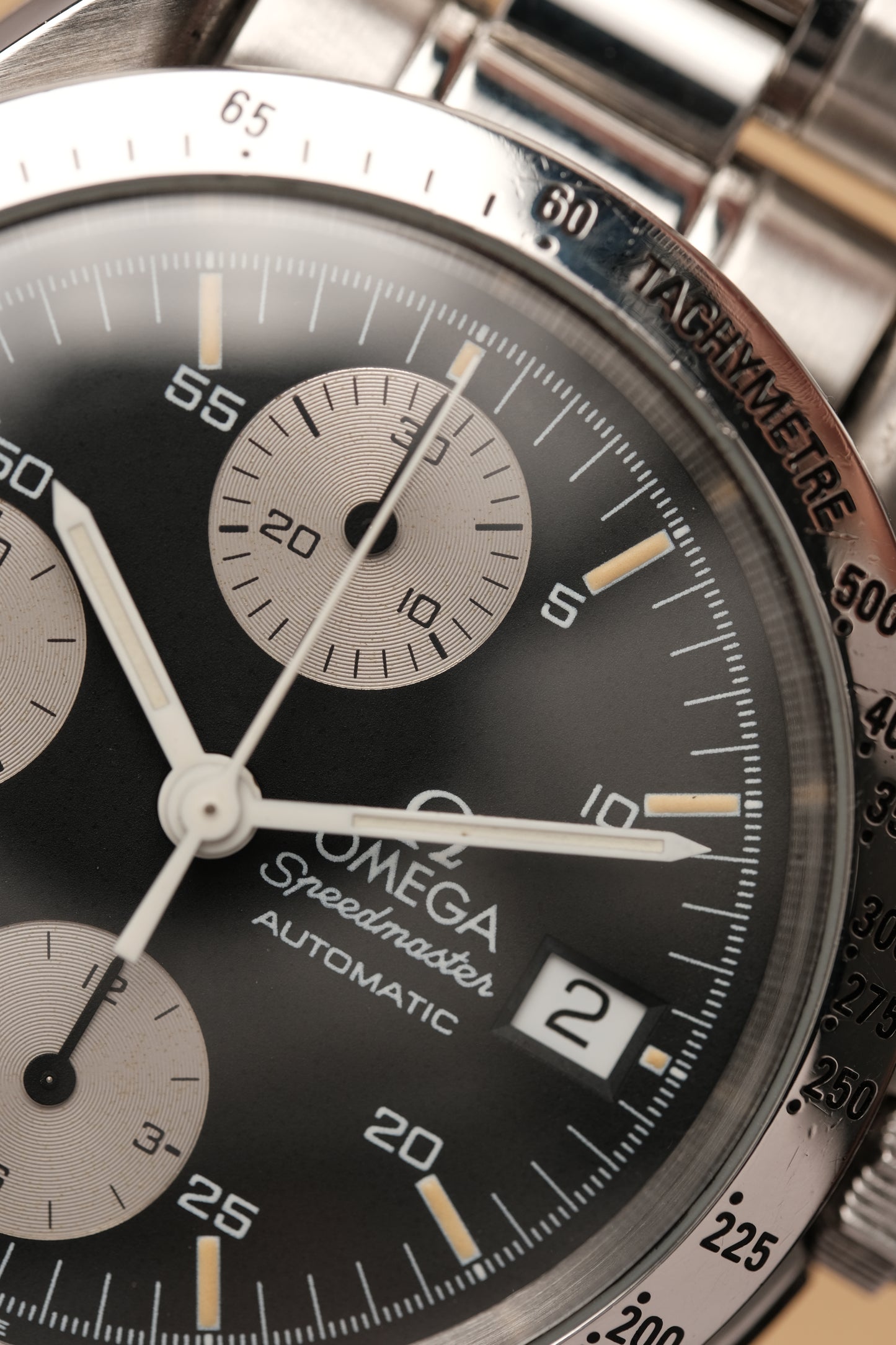 1996 Omega Speedmaster Reverse Panda Chronograph Automatic Date 3511.50 Cal. 1155 + BOX and Paper