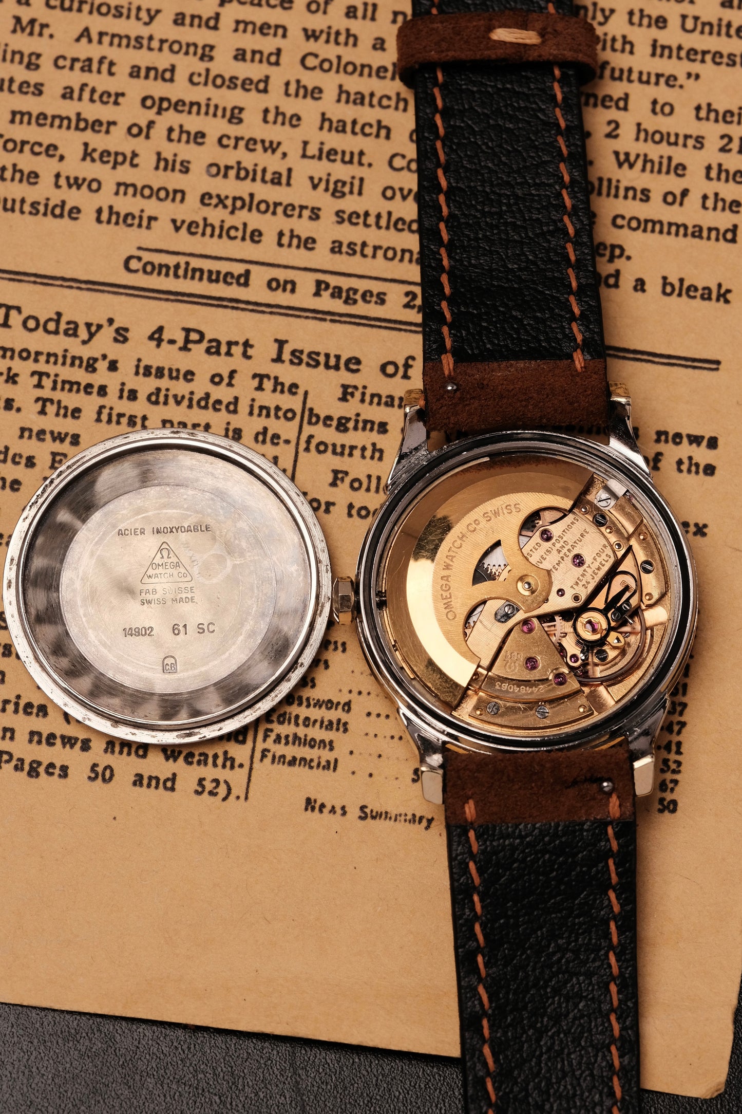 1966 OMEGA CONSTELLATION PIE PAN DOG LEG White Dial AUTOMATIC CHRONOMETER REF. 168.005