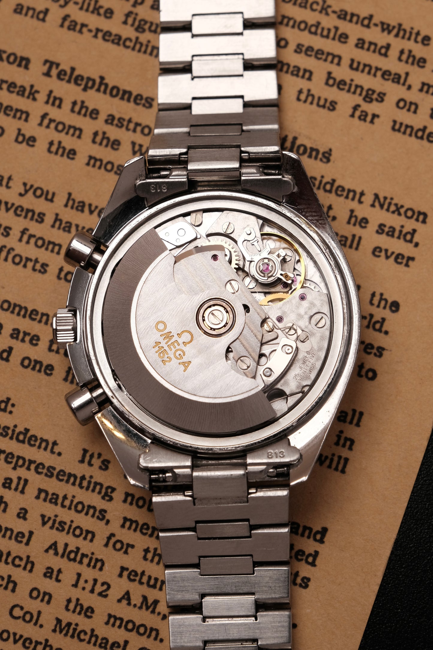 1998 Omega Speedmaster Reverse Panda Chronograph Automatic Date 3511.50 Cal. 1152