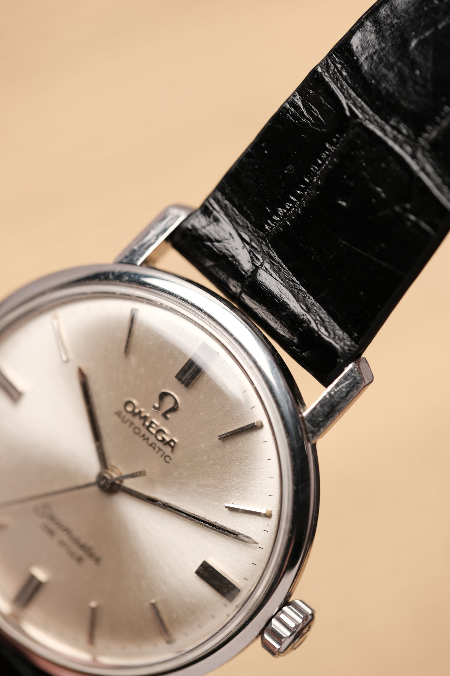 1964 Vintage Omega Seamaster De Ville Automatic White Dial 165.020