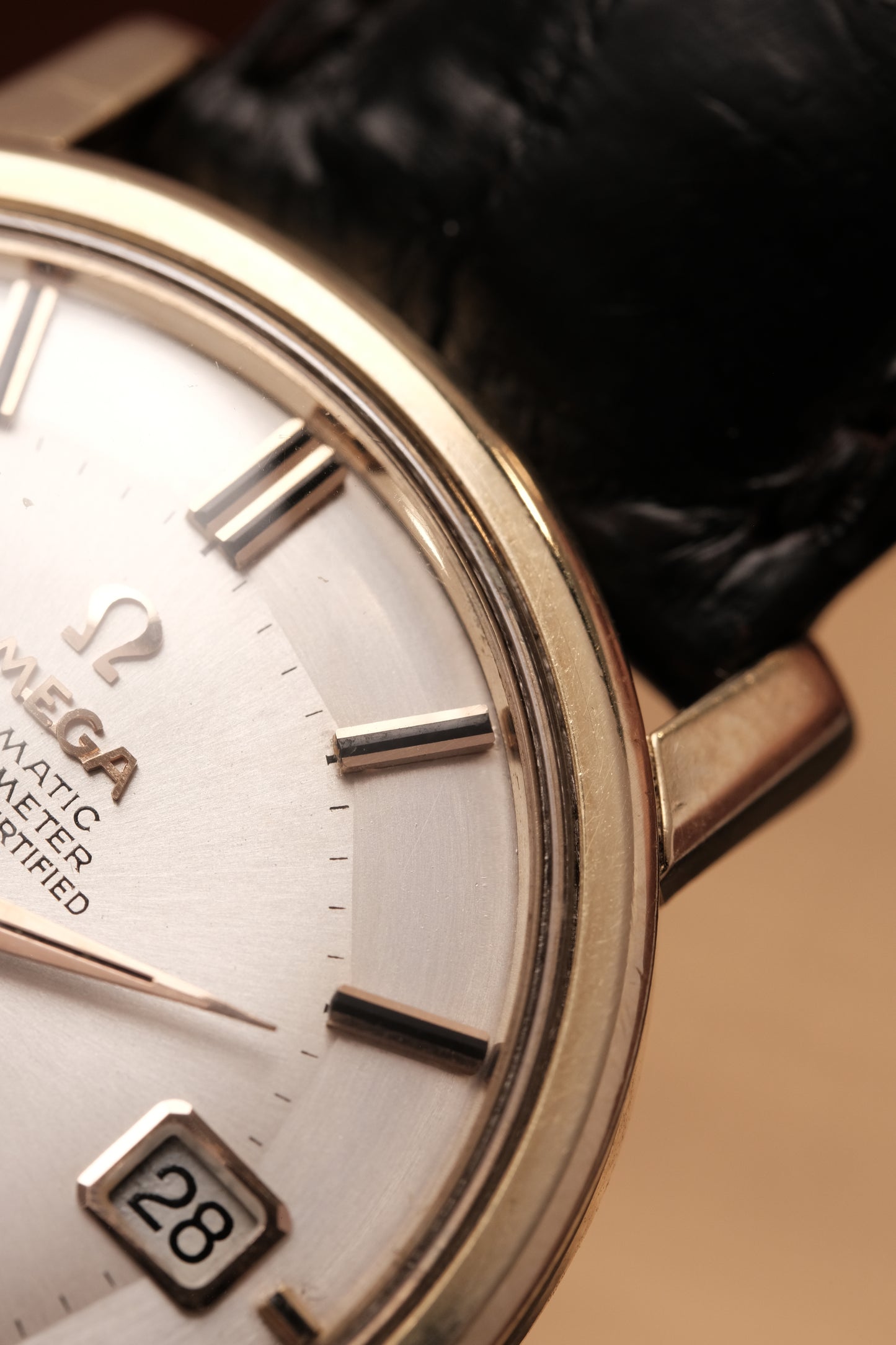 1966 OMEGA CONSTELLATION PIE PAN CHRONOMETER REF 168.010 Gold Cap