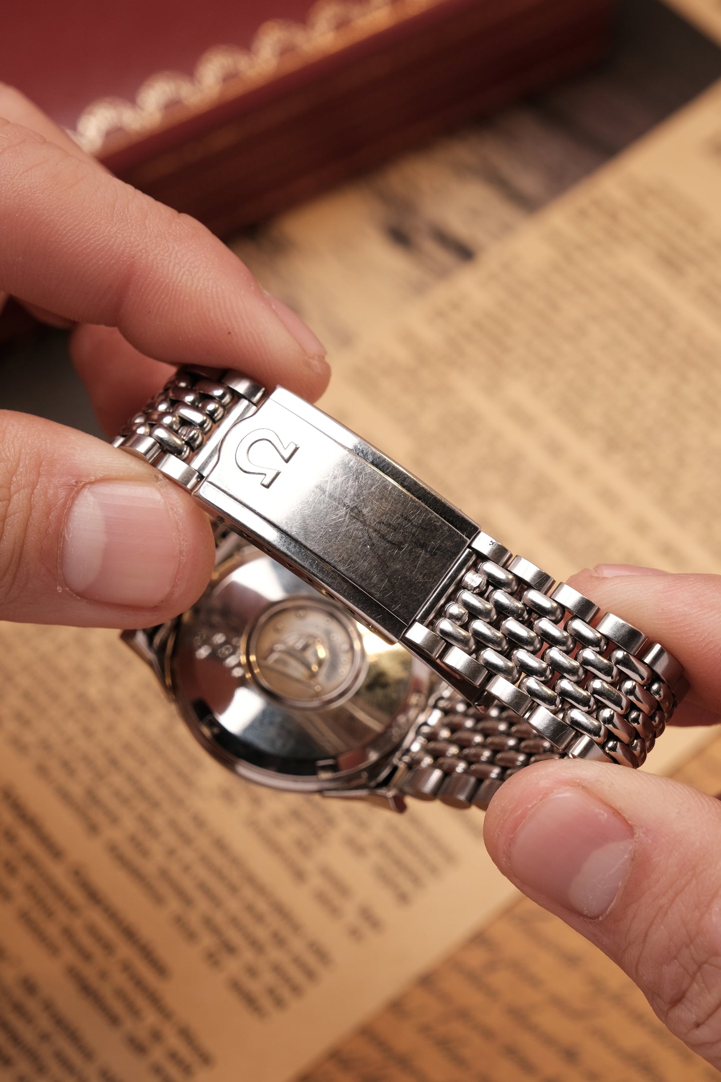 OMEGA CONSTELLATION PIE PAN DOG LEG AUTOMATIC CHRONOMETER REF. 168.005