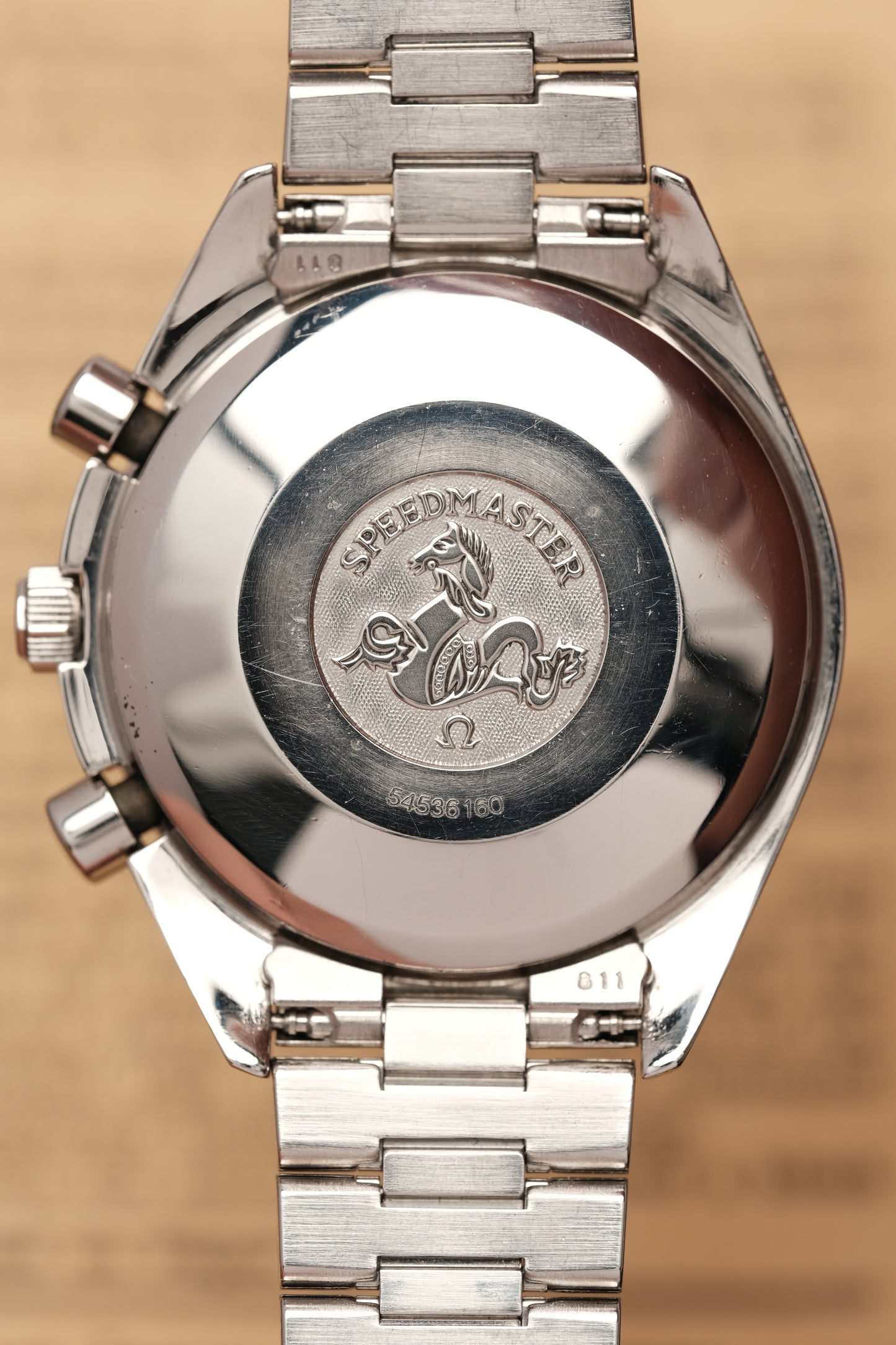 1996 Omega Speedmaster Reverse Panda Chronograph Automatic Date 3511.50 Cal. 1155 + BOX and Paper