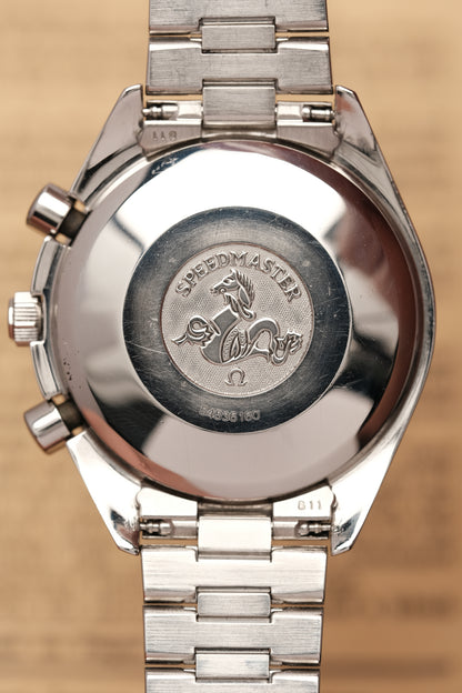 1996 Omega Speedmaster Reverse Panda Chronograph Automatic Date 3511.50 Cal. 1155 + BOX and Paper