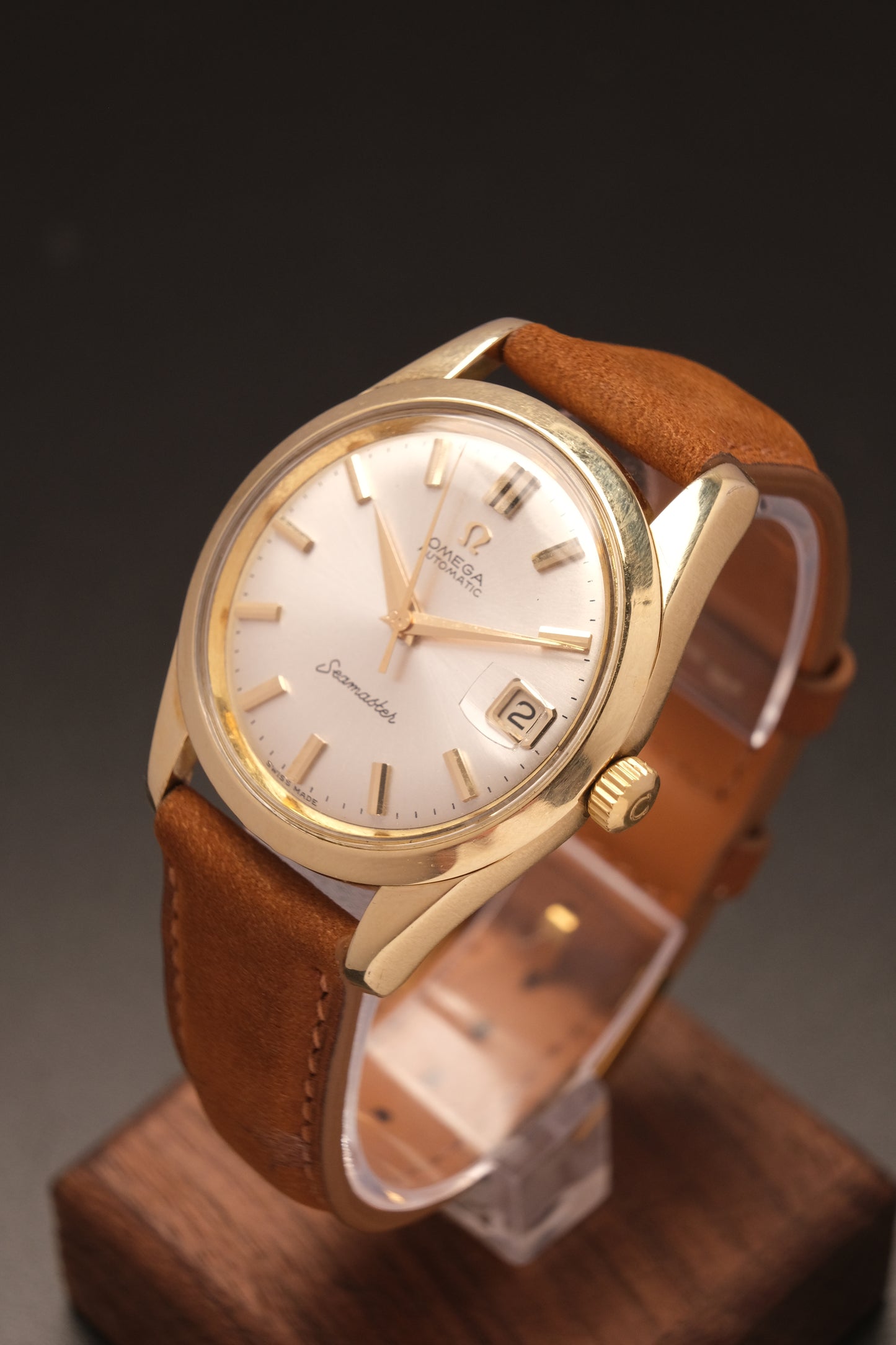 Vintage Omega Seamaster Automatic Gold Capped  14763-61