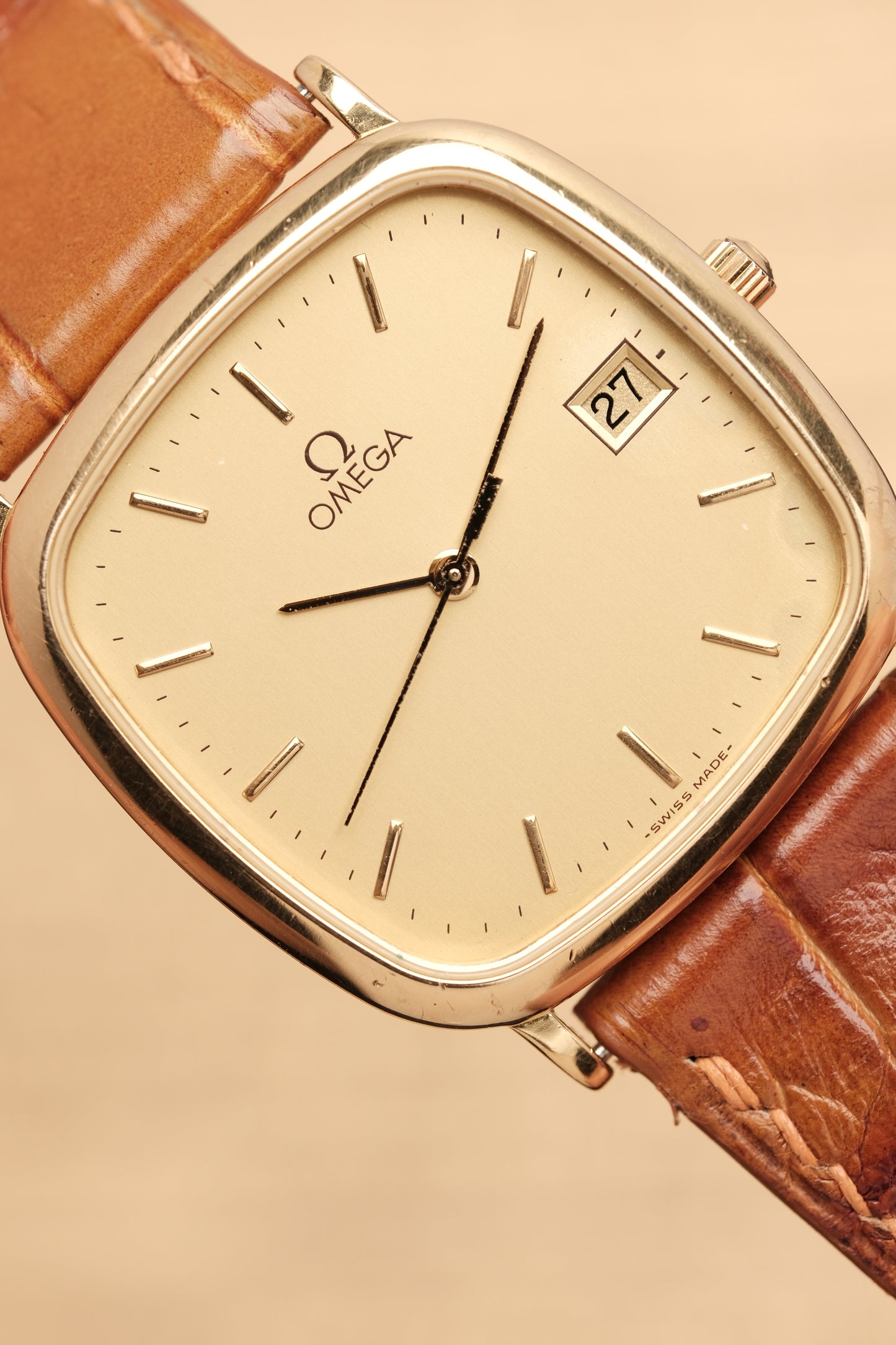 Vintage Omega De Ville Square (30x30mm) Quartz Ref. 196 0317.1
